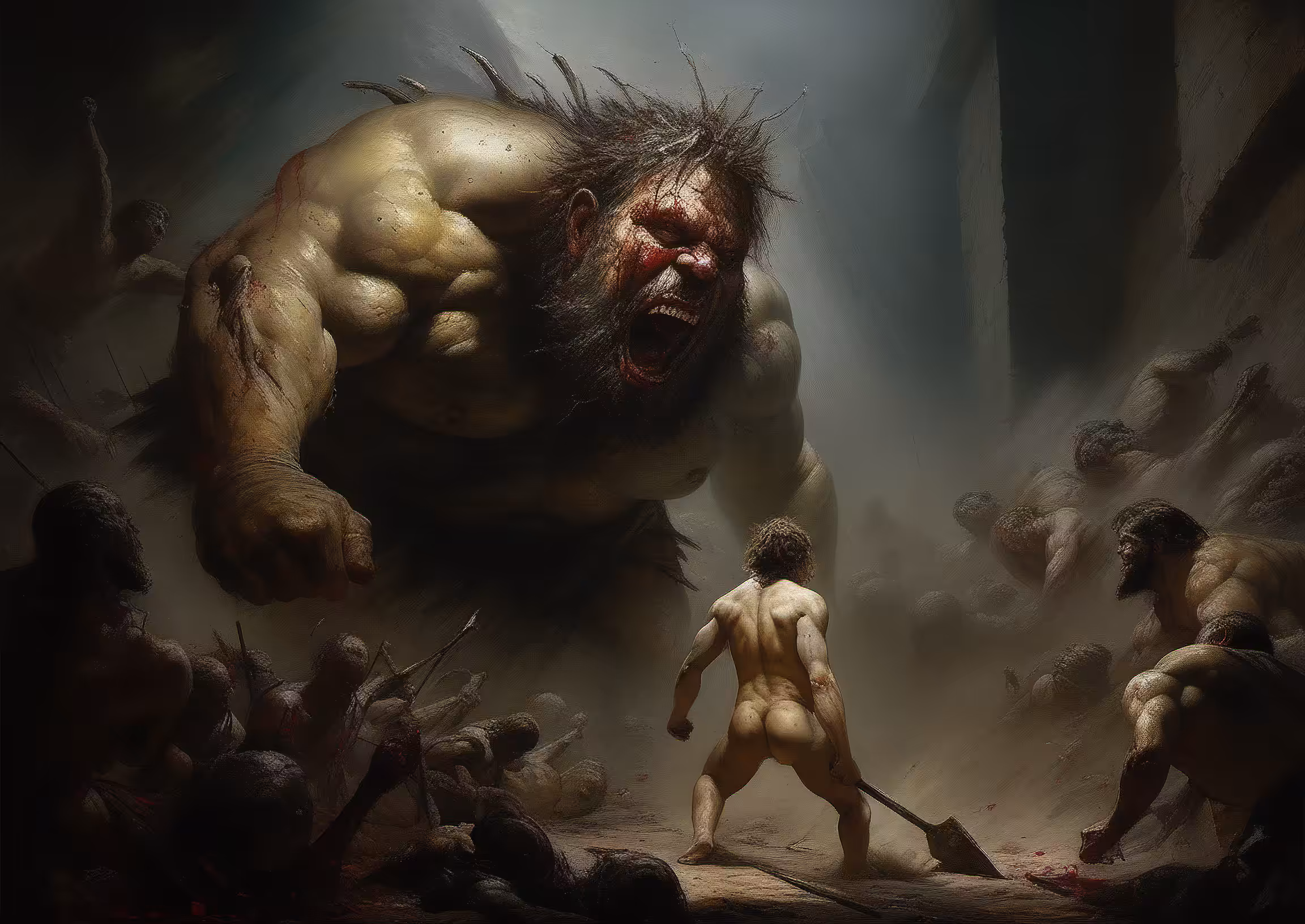 David and Goliath #7