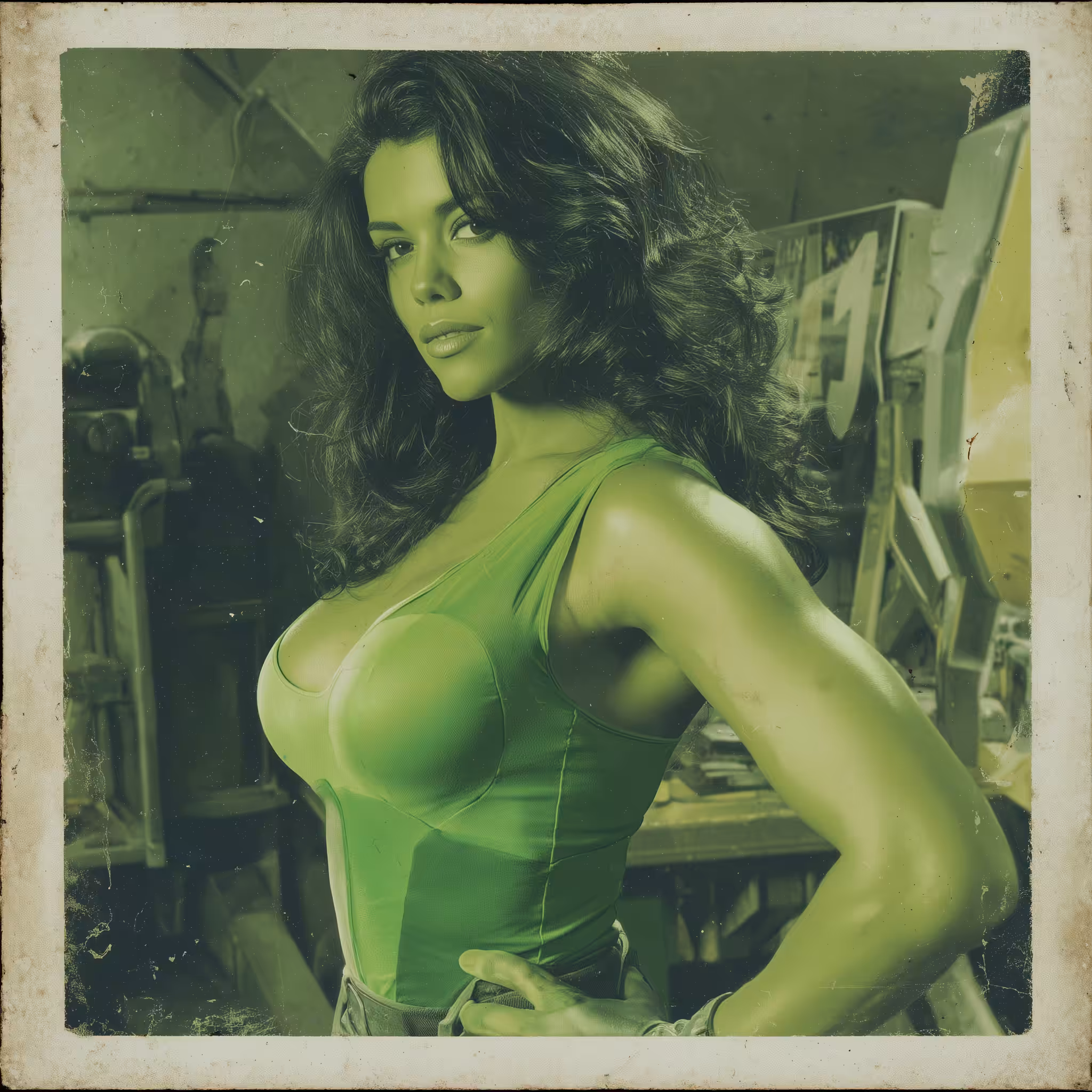 Polaroid of She Hulk