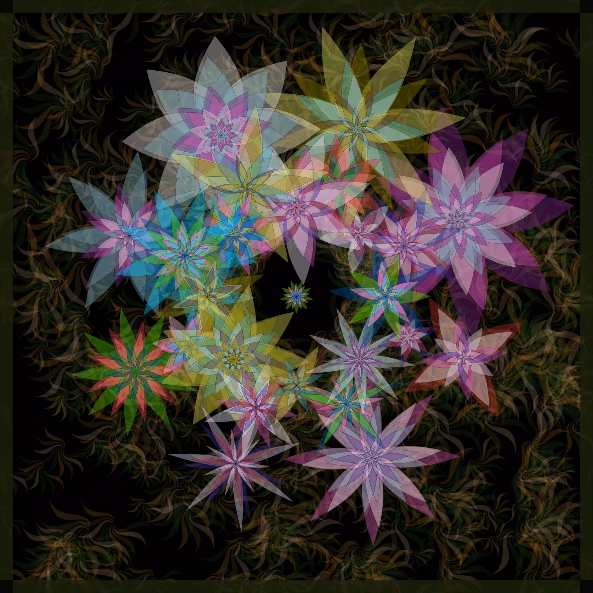 Bezier Garden #68