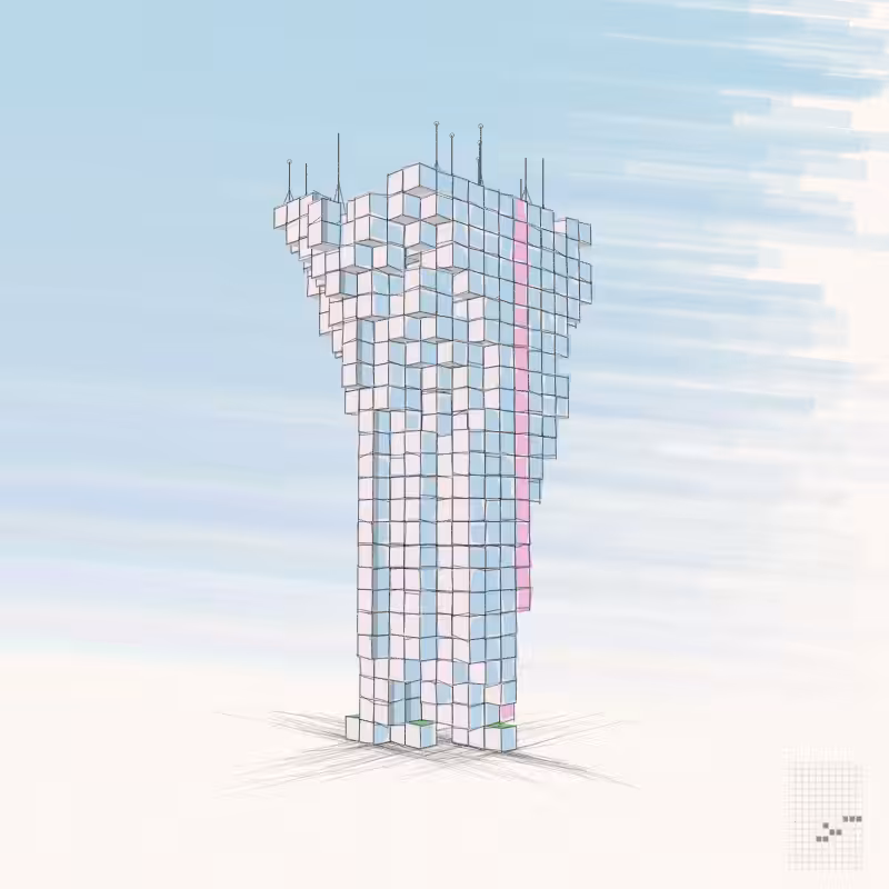 Cellular Skyscrapers #87
