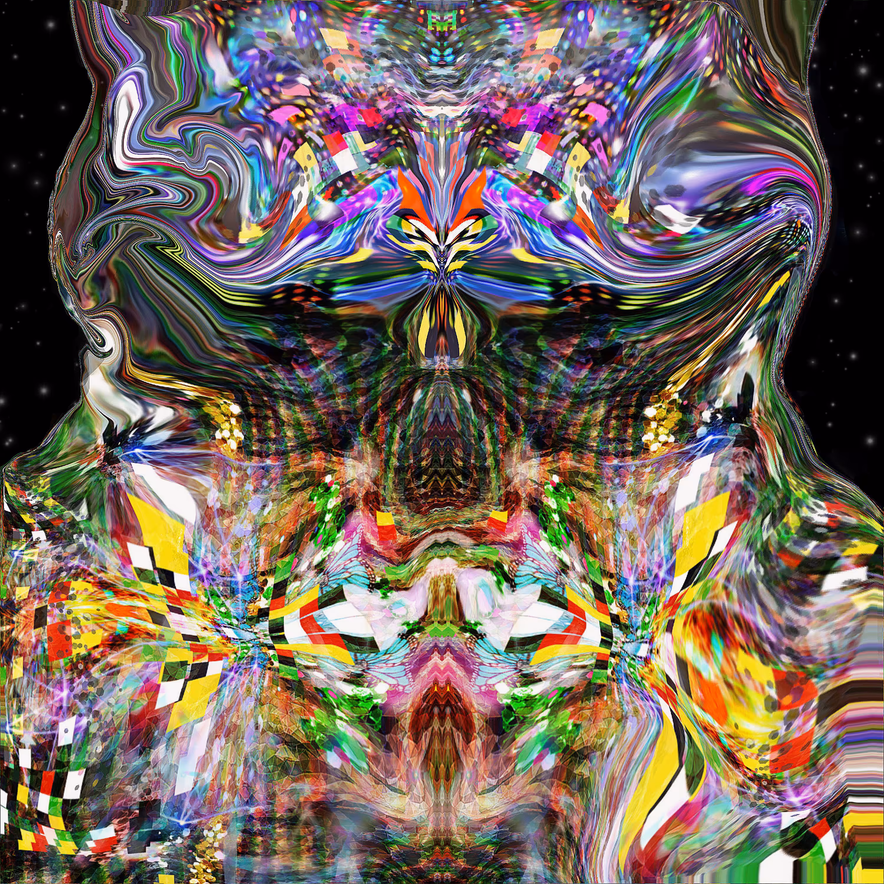 Glitch Mythology #01 "Zeus"