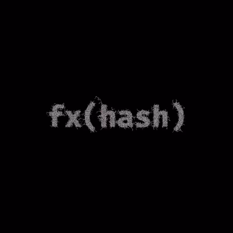 FXHASH Generative Logo #788