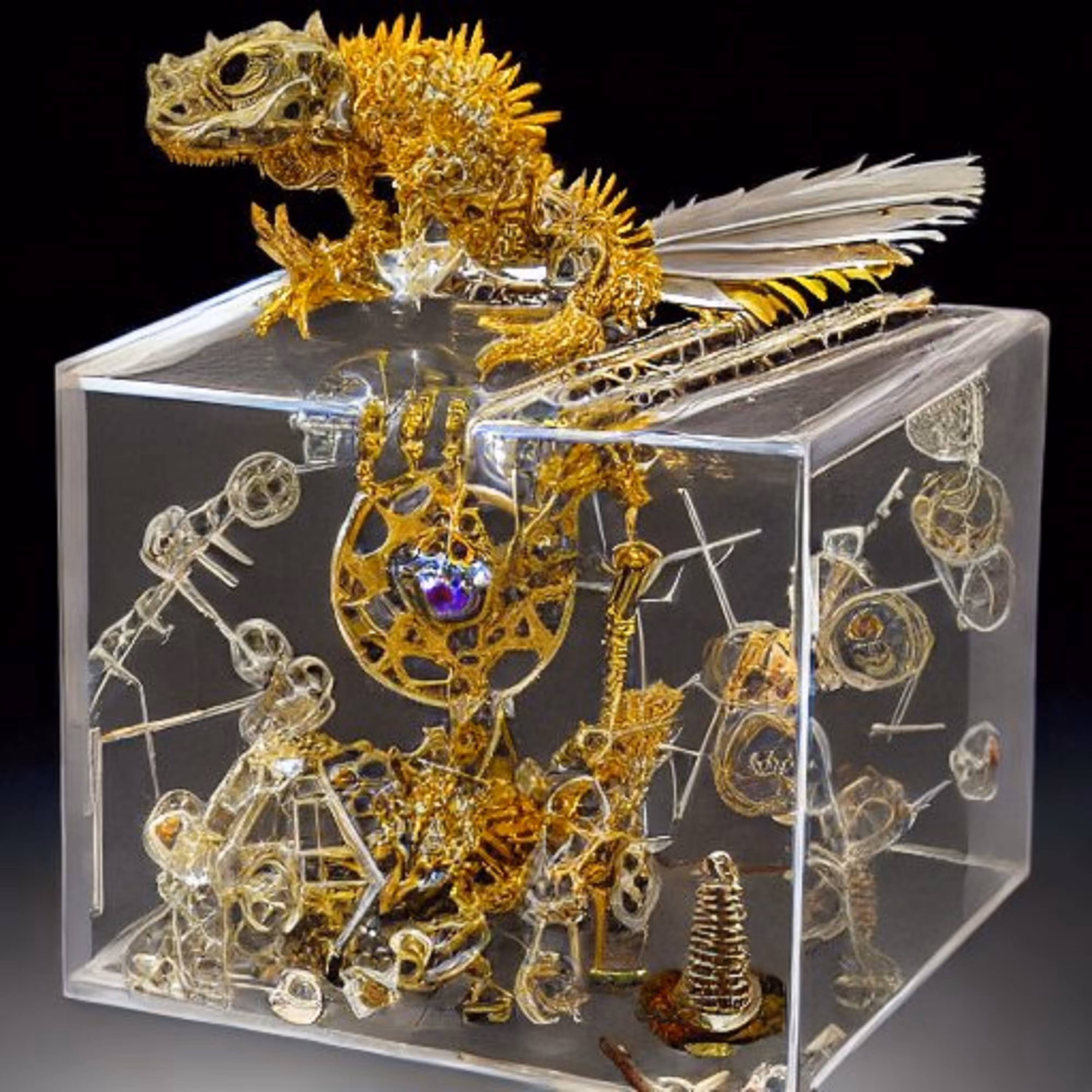 ENIGMA LIZARD WIRE BOX -- ANCIENT[2022]