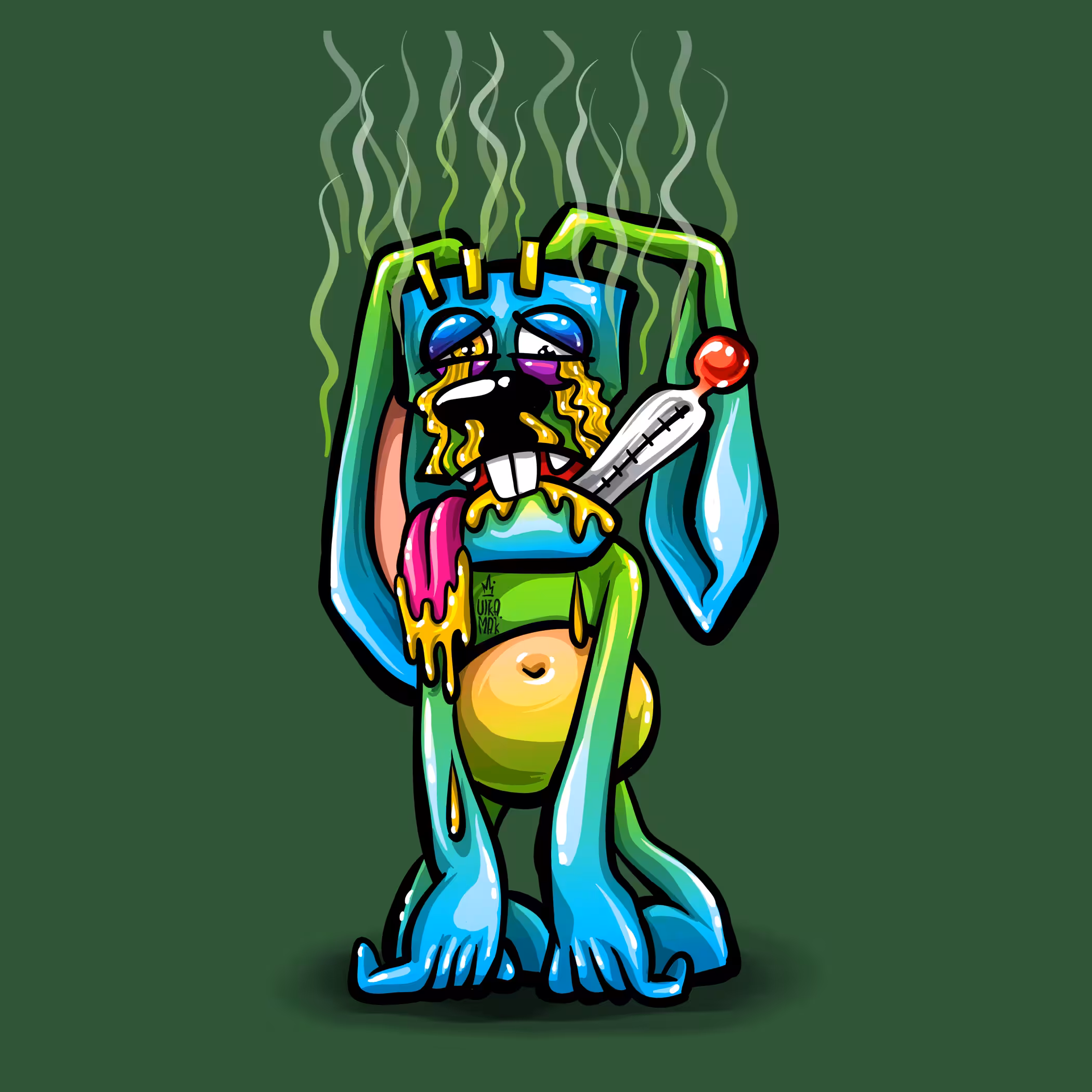 08 Poison Zombie Rabbbit