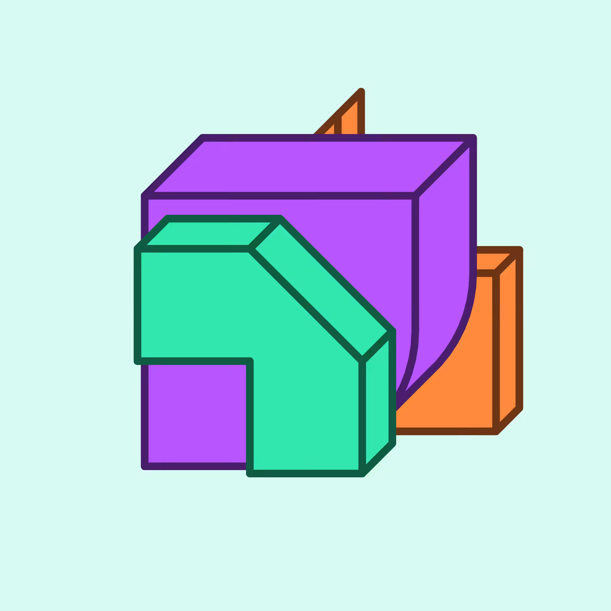 Calm shapes #1822