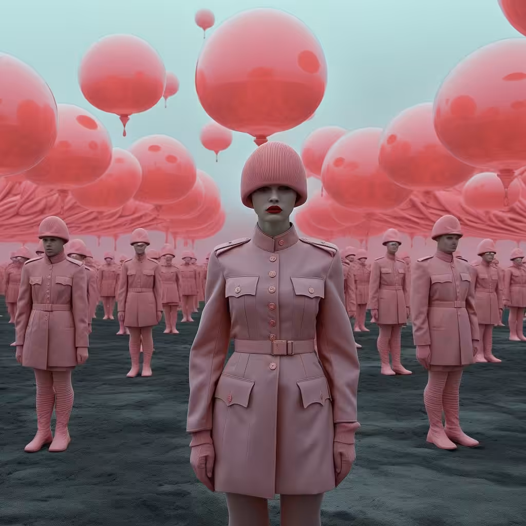 Dysfunctional visions: 99 pink balloons