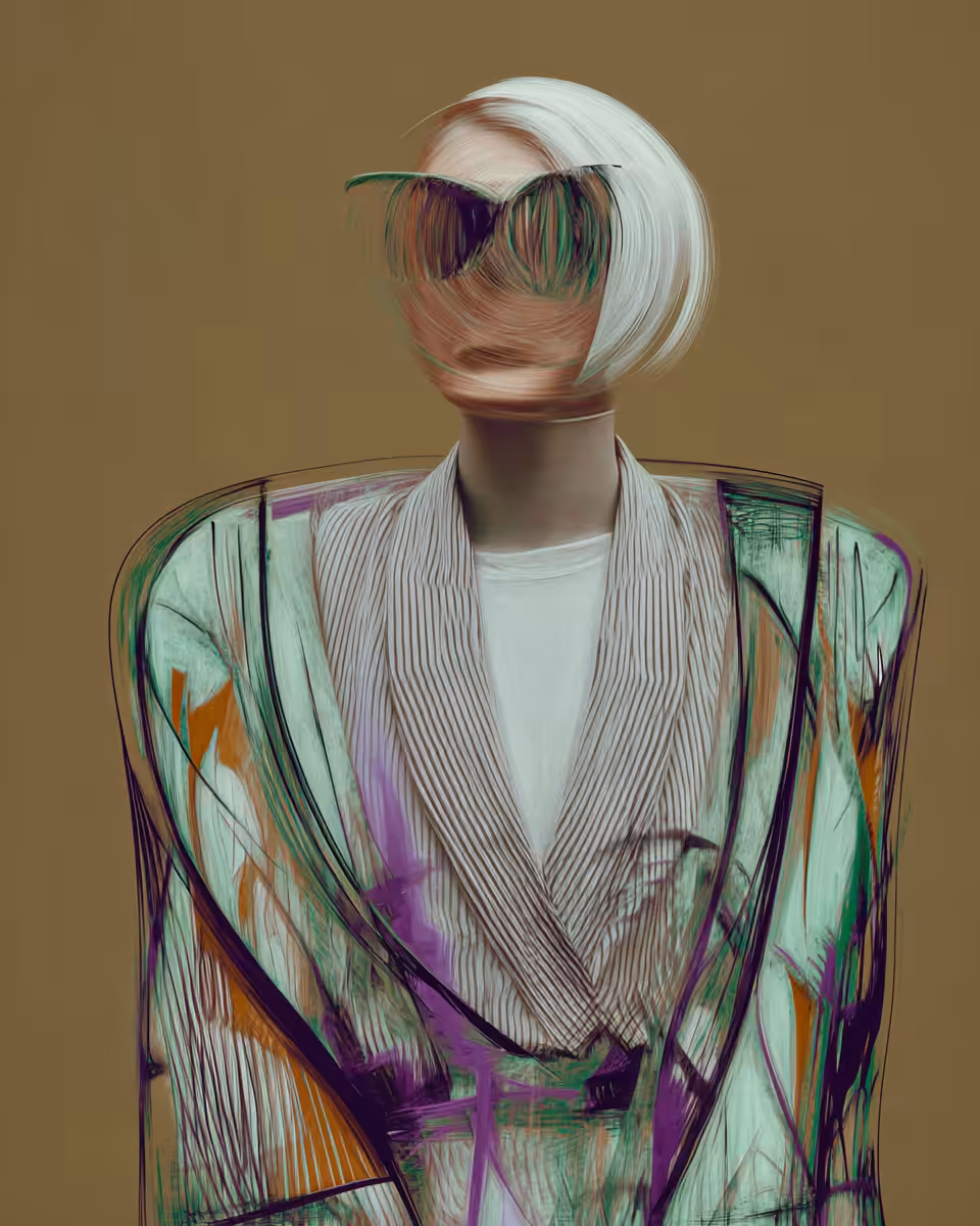 Portraits of a Dissolved Reality: Licensed Face