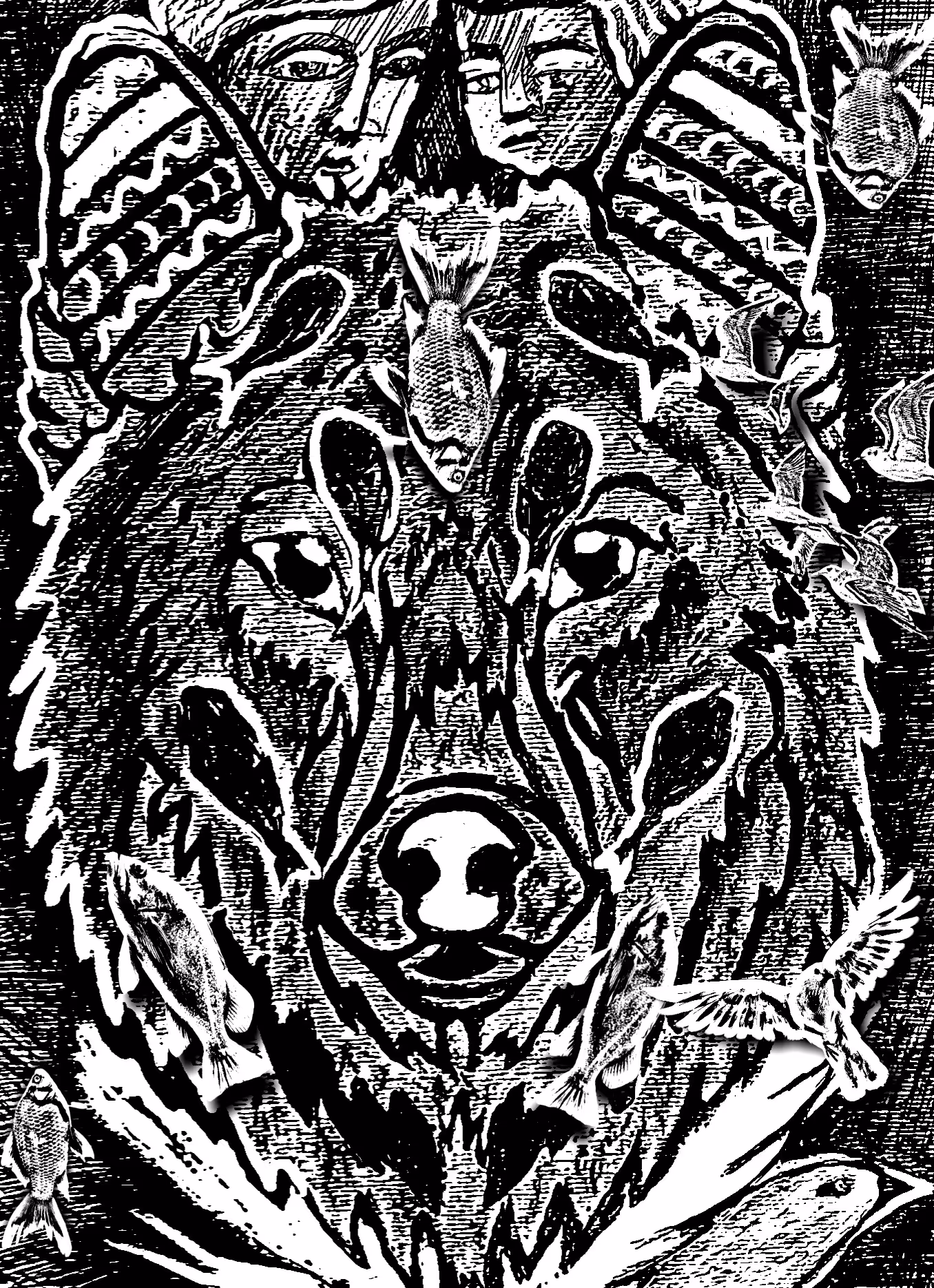 fish and wolf