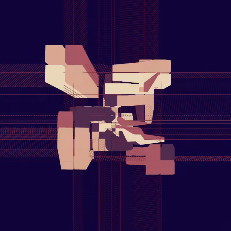 Living Squares Study III #14