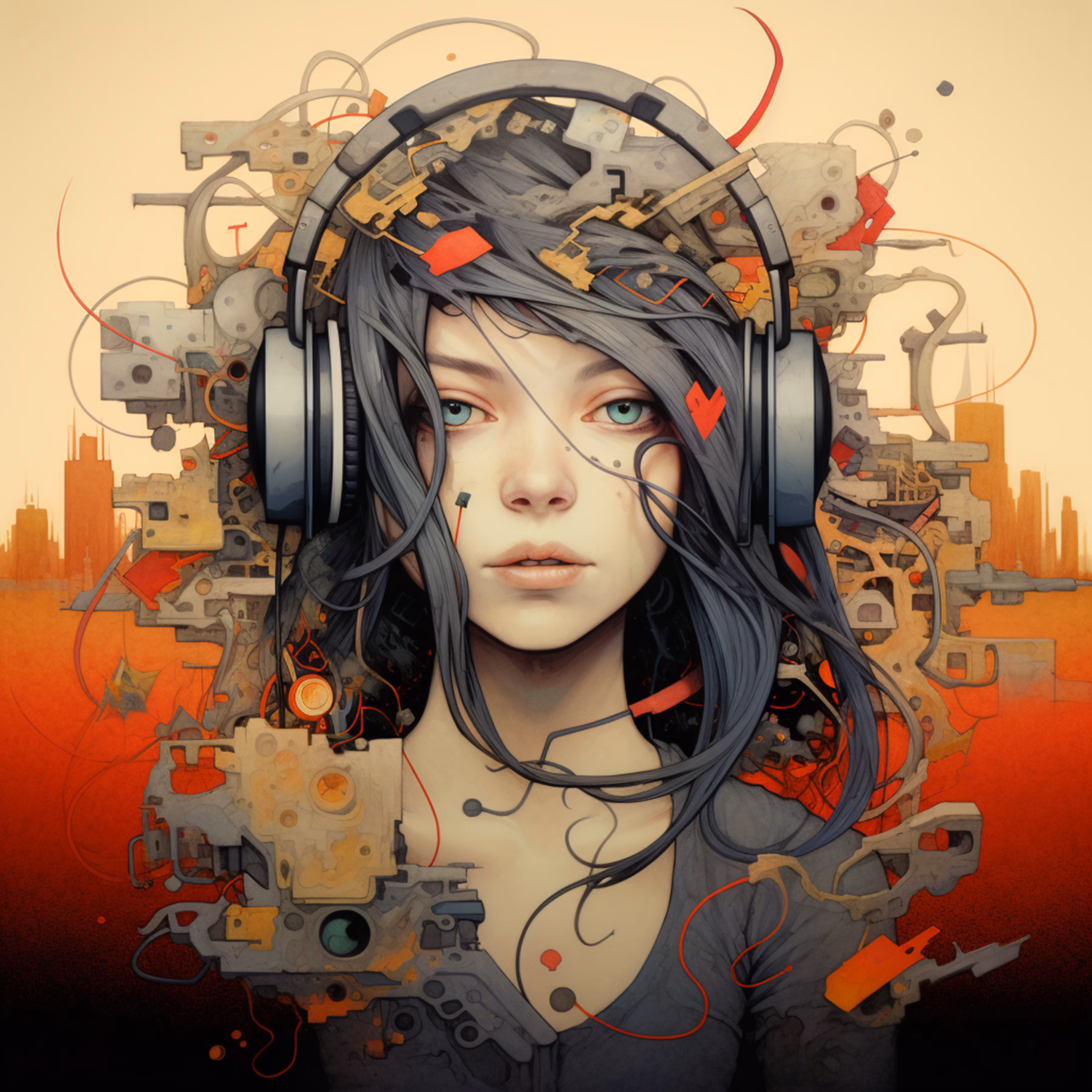 Cubism Punk #11