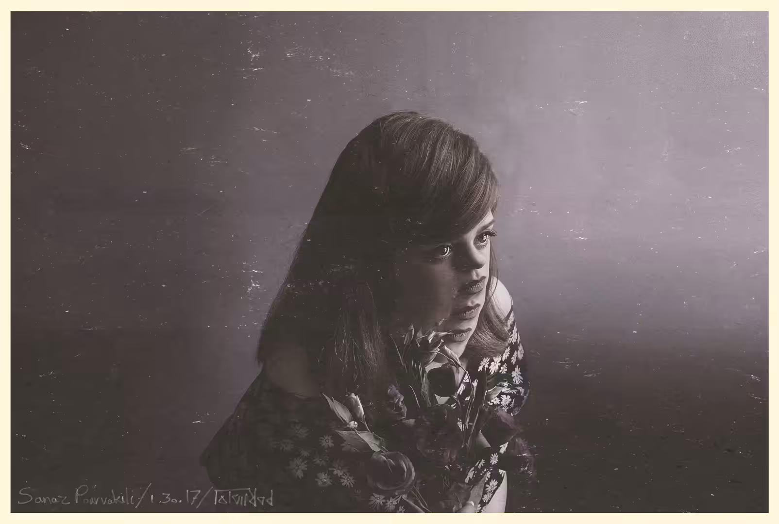 "She looked at me ferociously with those innocent eyes of her..."