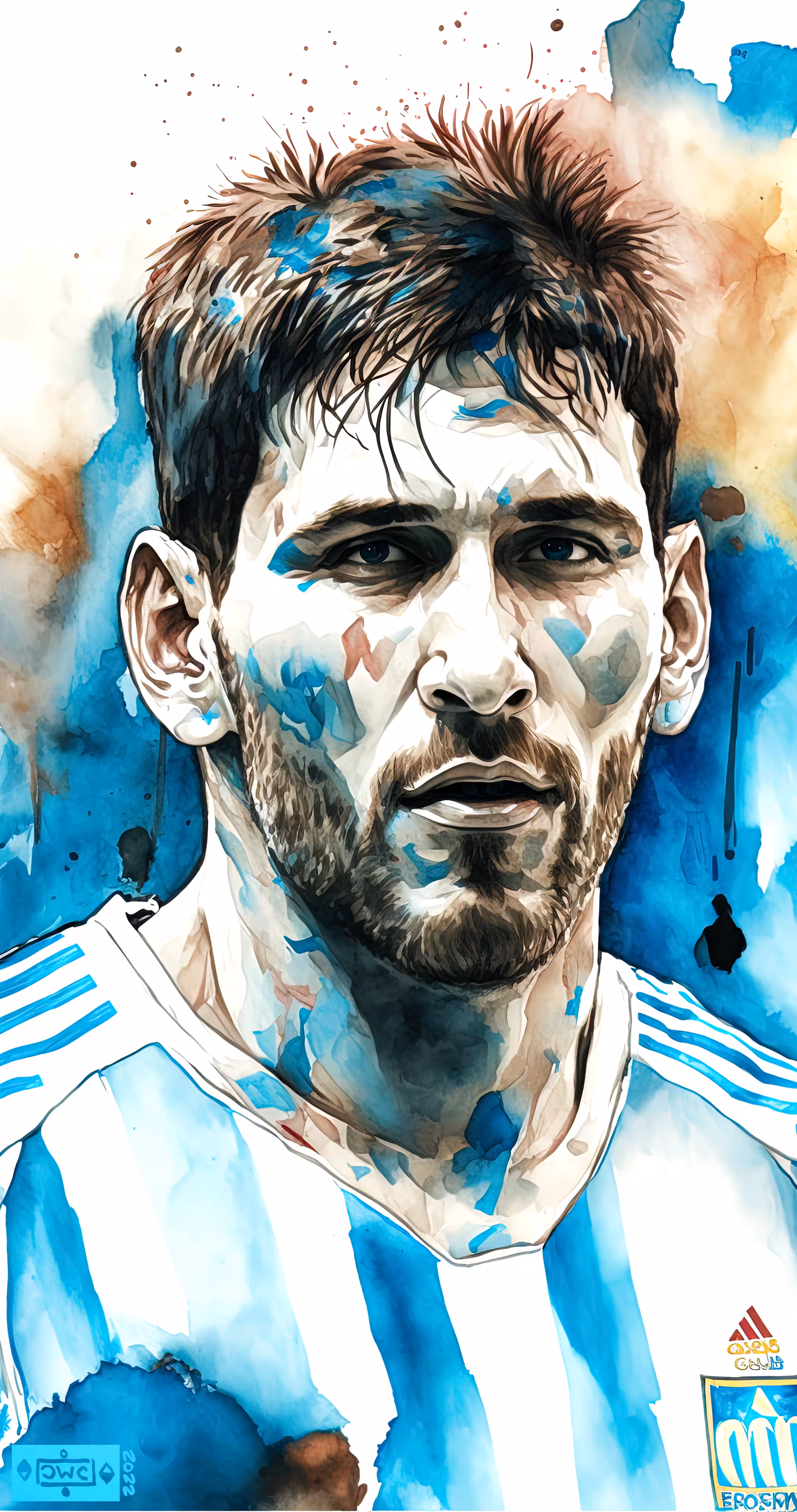 2022 World Cup Champion Lionel Messi