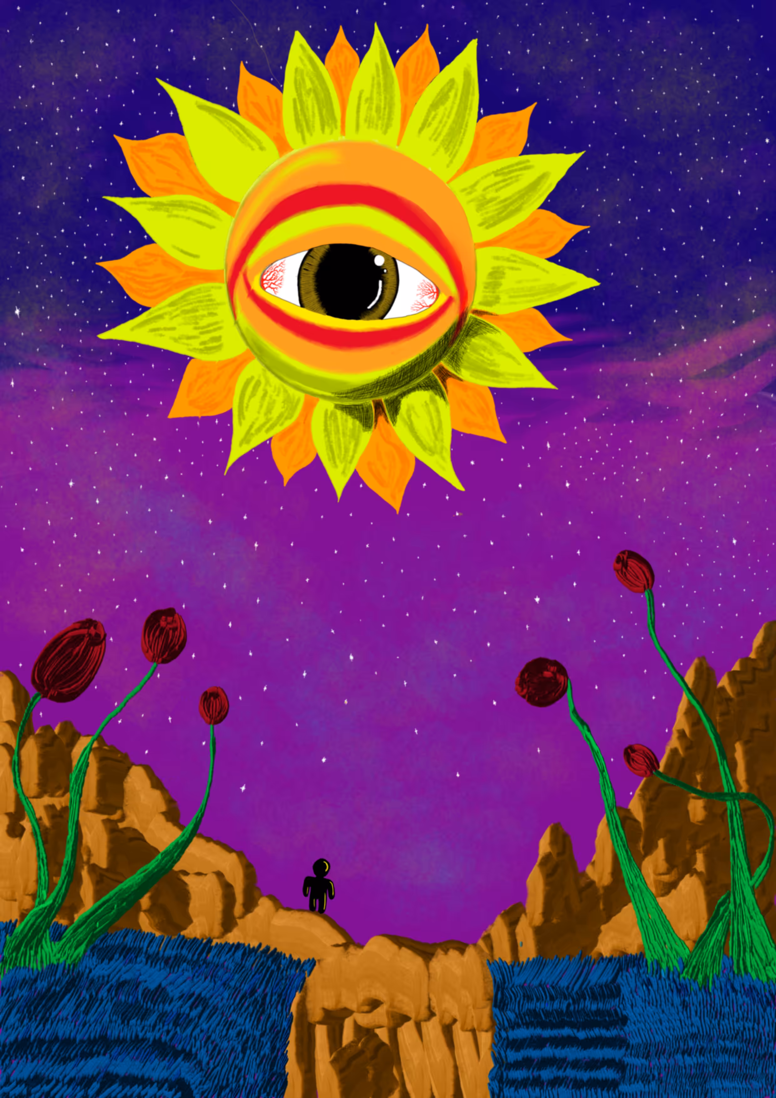 Sun-Flower Looking
