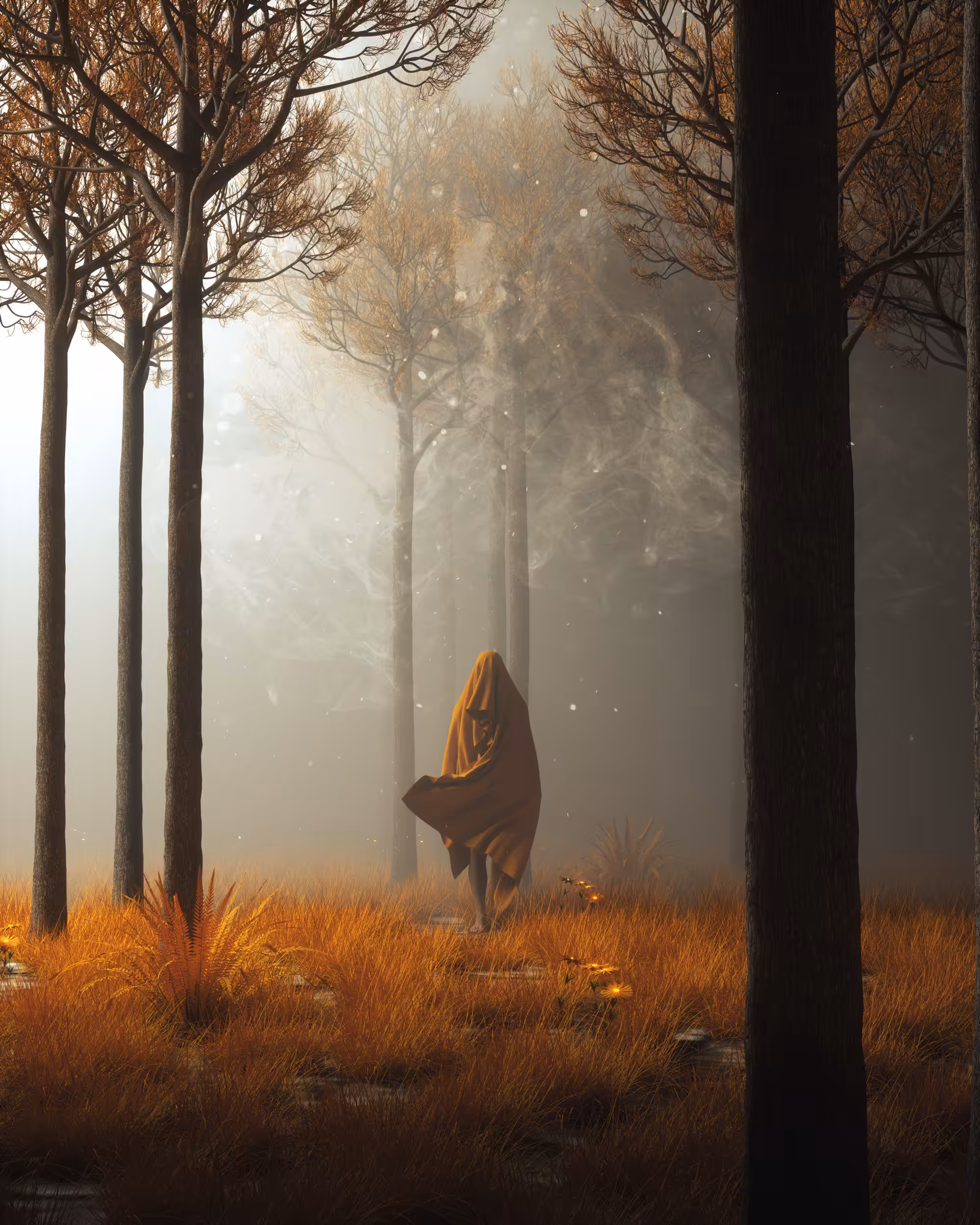 Roaming the lands.