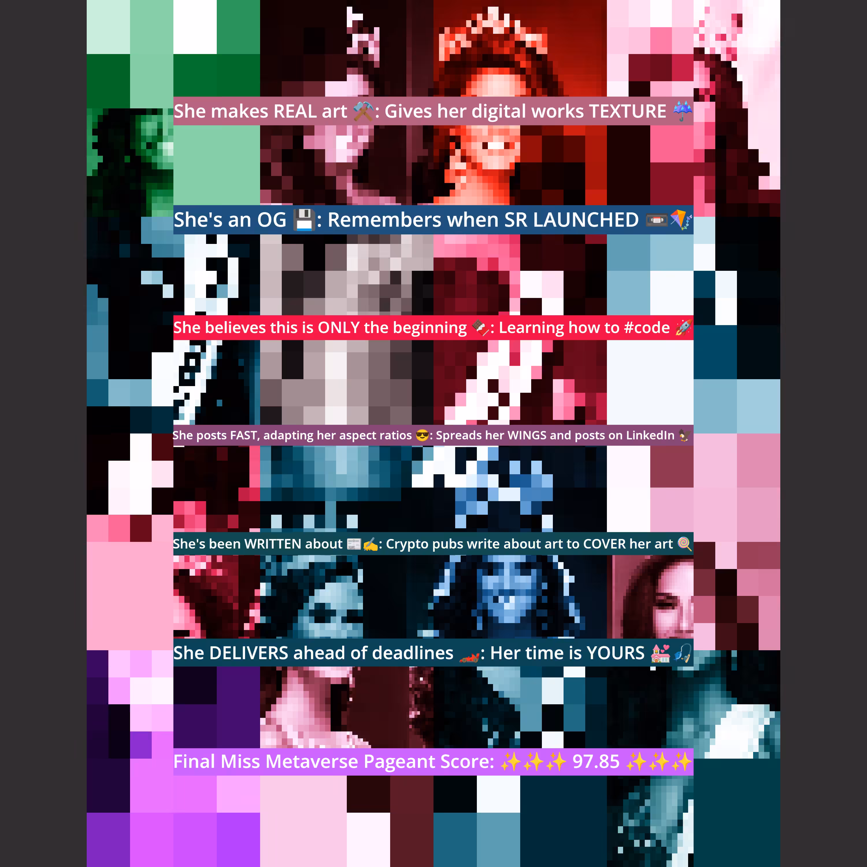 Miss Metaverse #97.85 🪞💡