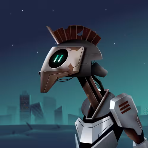 Savage Droids: COMMUNITY Shock Droid B-7313