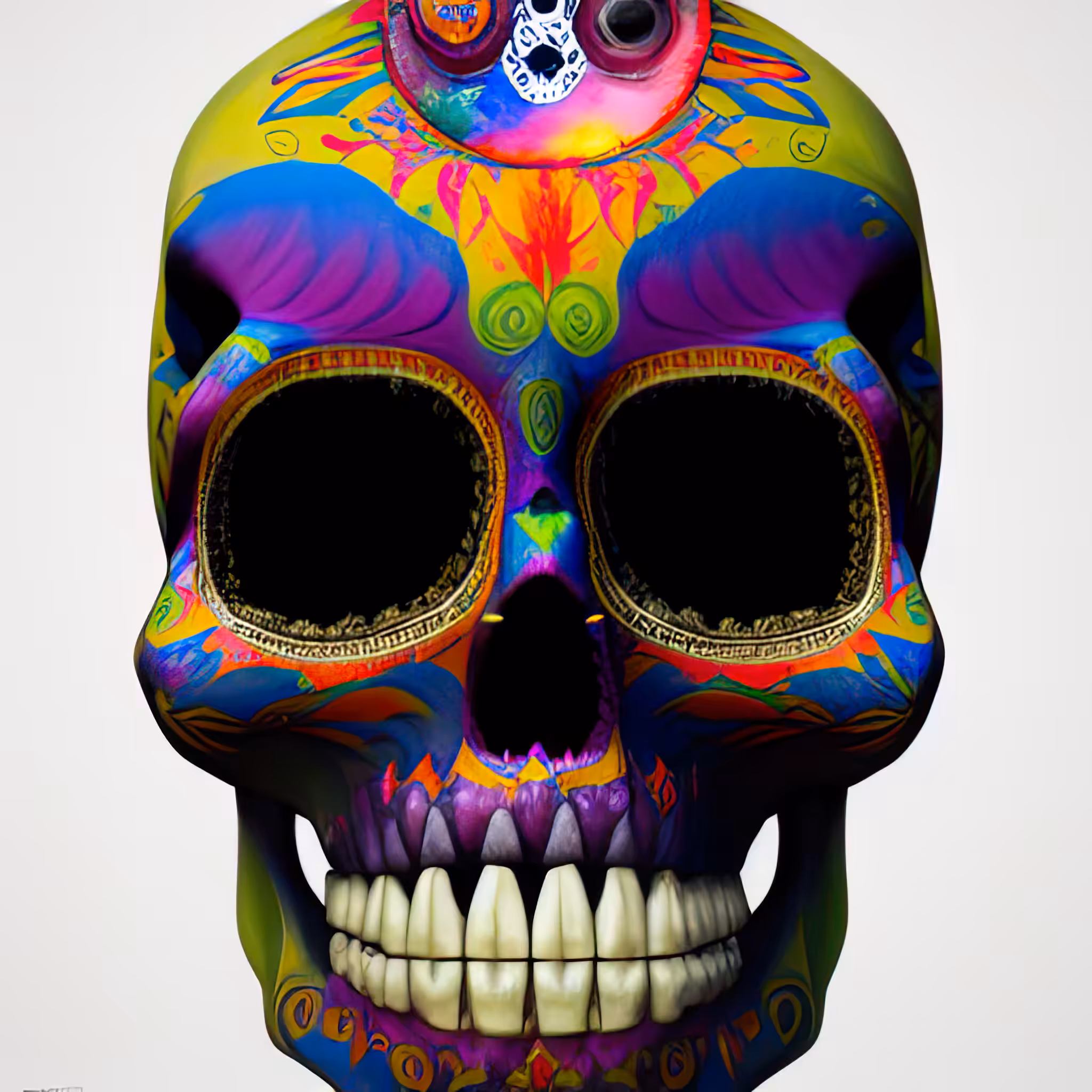 Head Case - A Color Study: Head Case #182