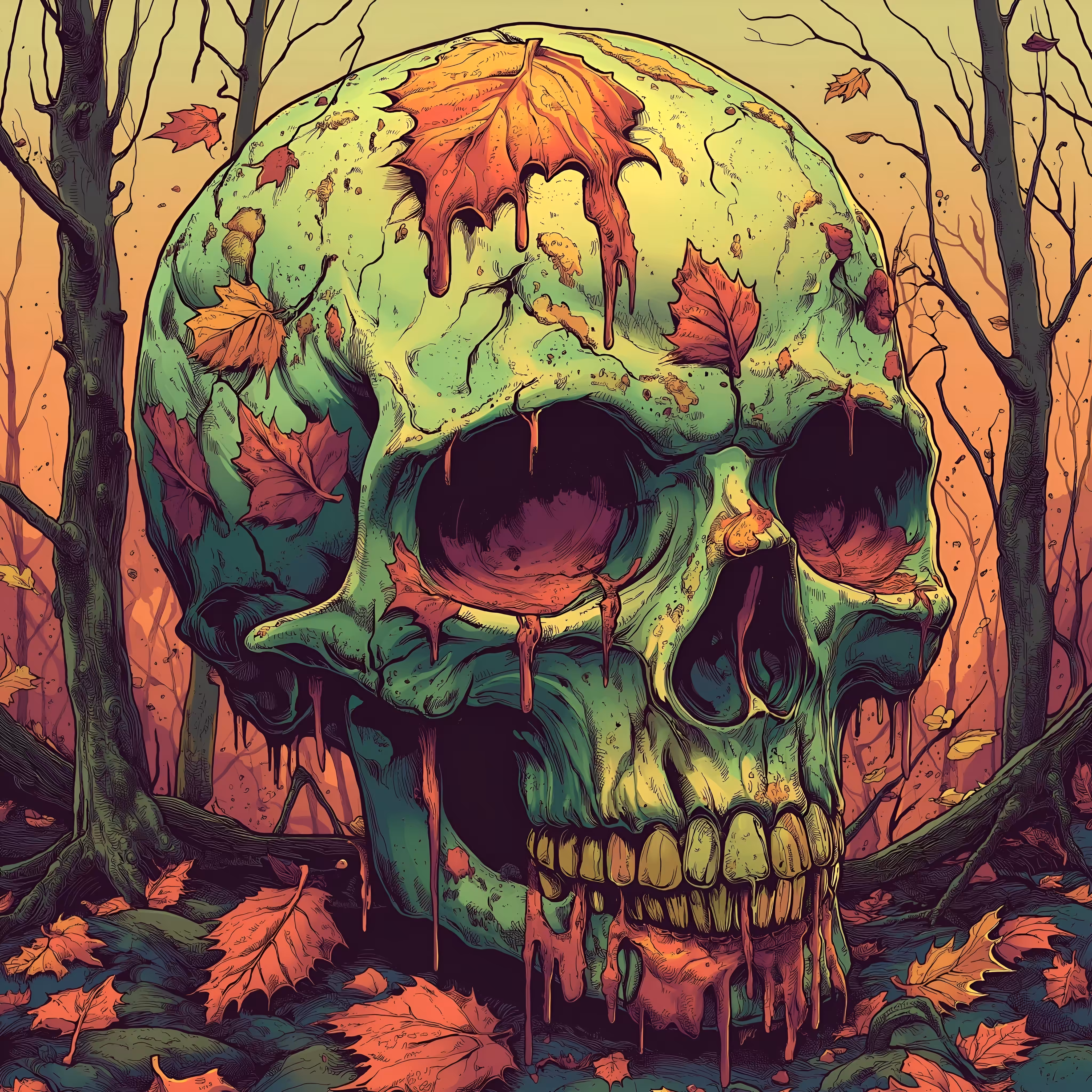 ACID Autumn Skulls