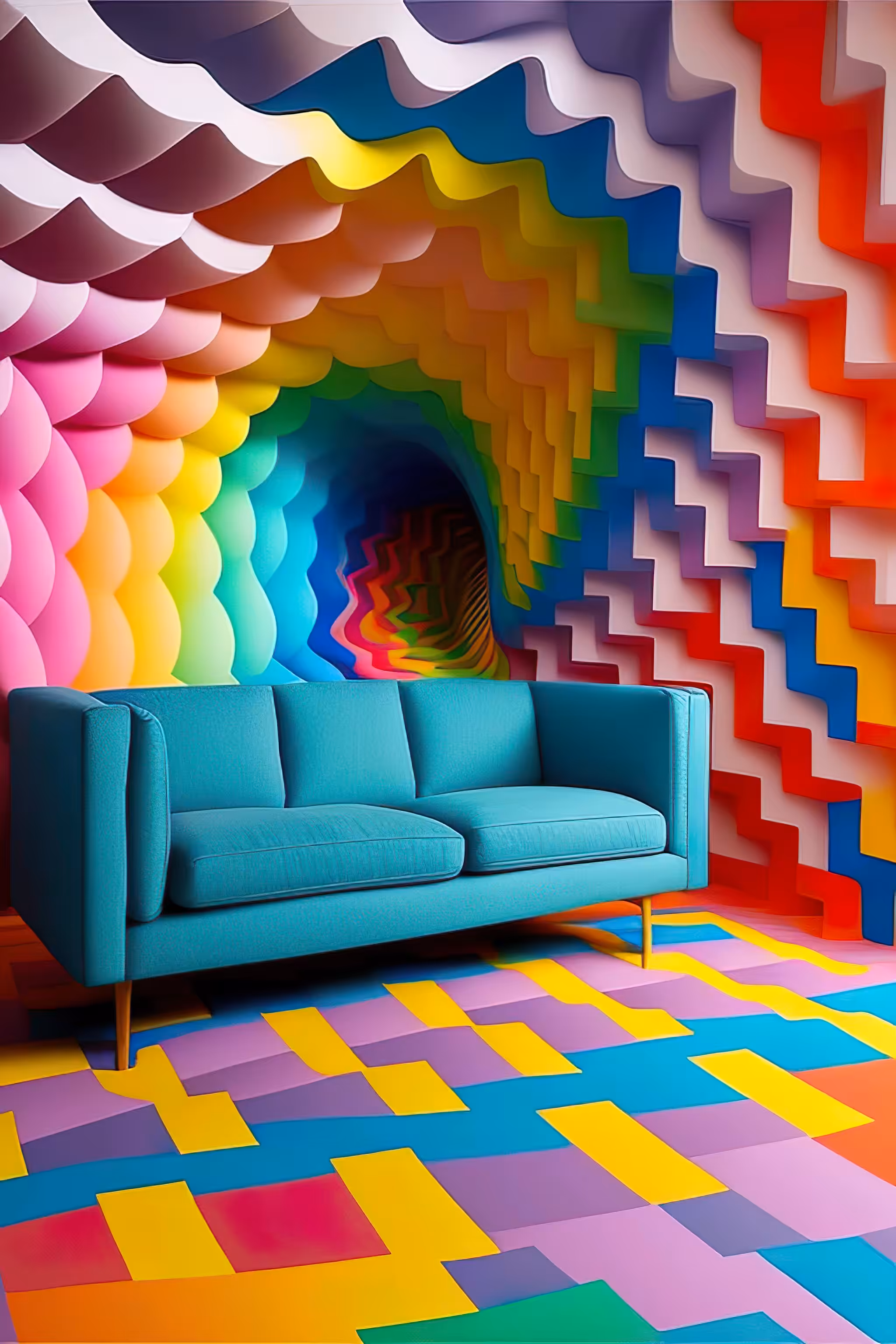 rainbow clouds