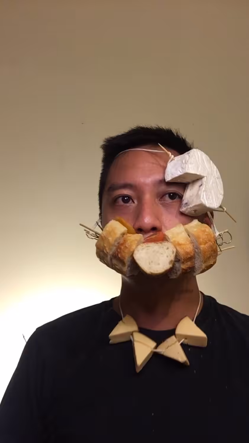 Cheese Board Mask