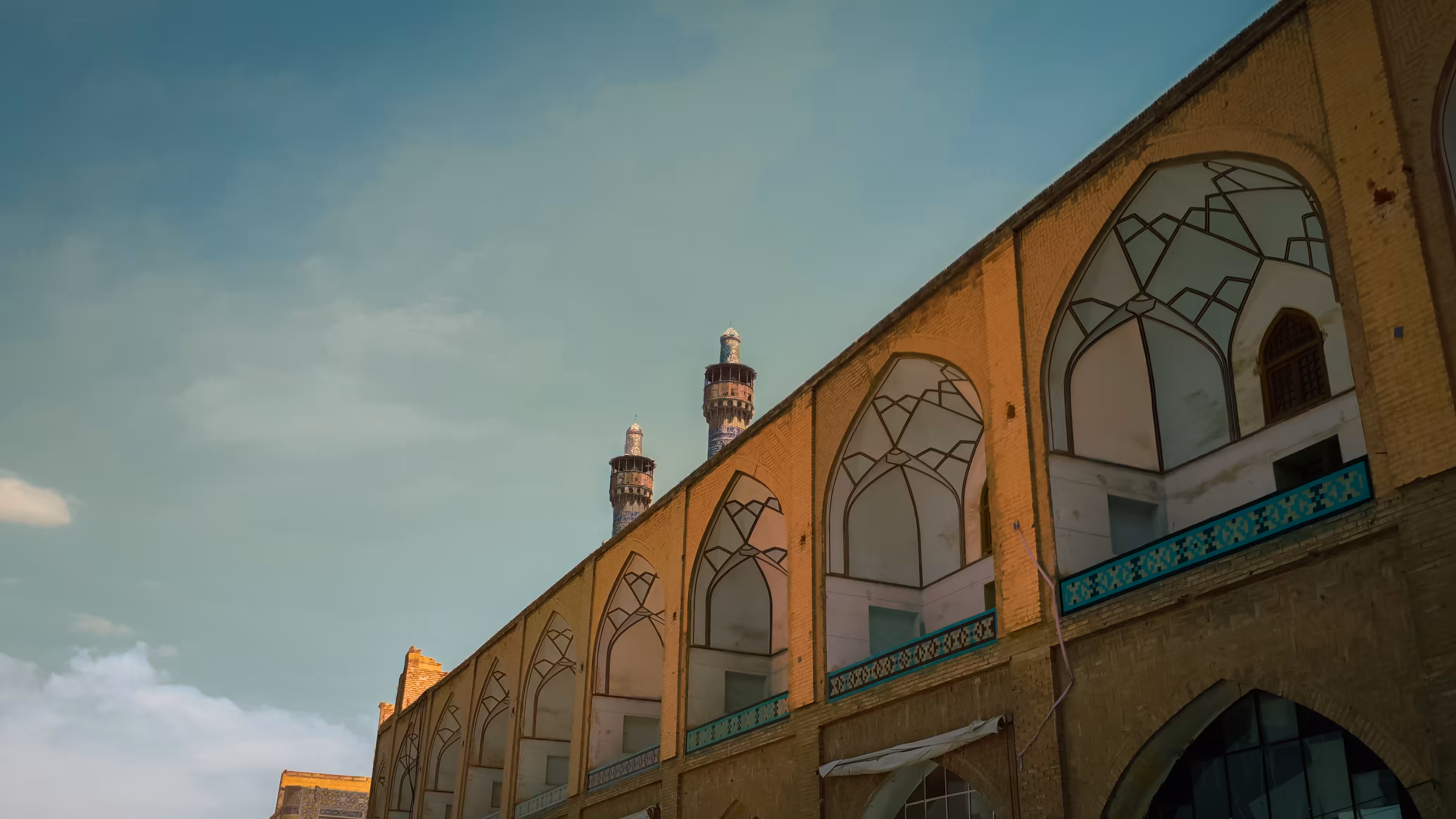 Isfahan: Half the World in Frame: A Dance of Lines and Minarets in Silent History