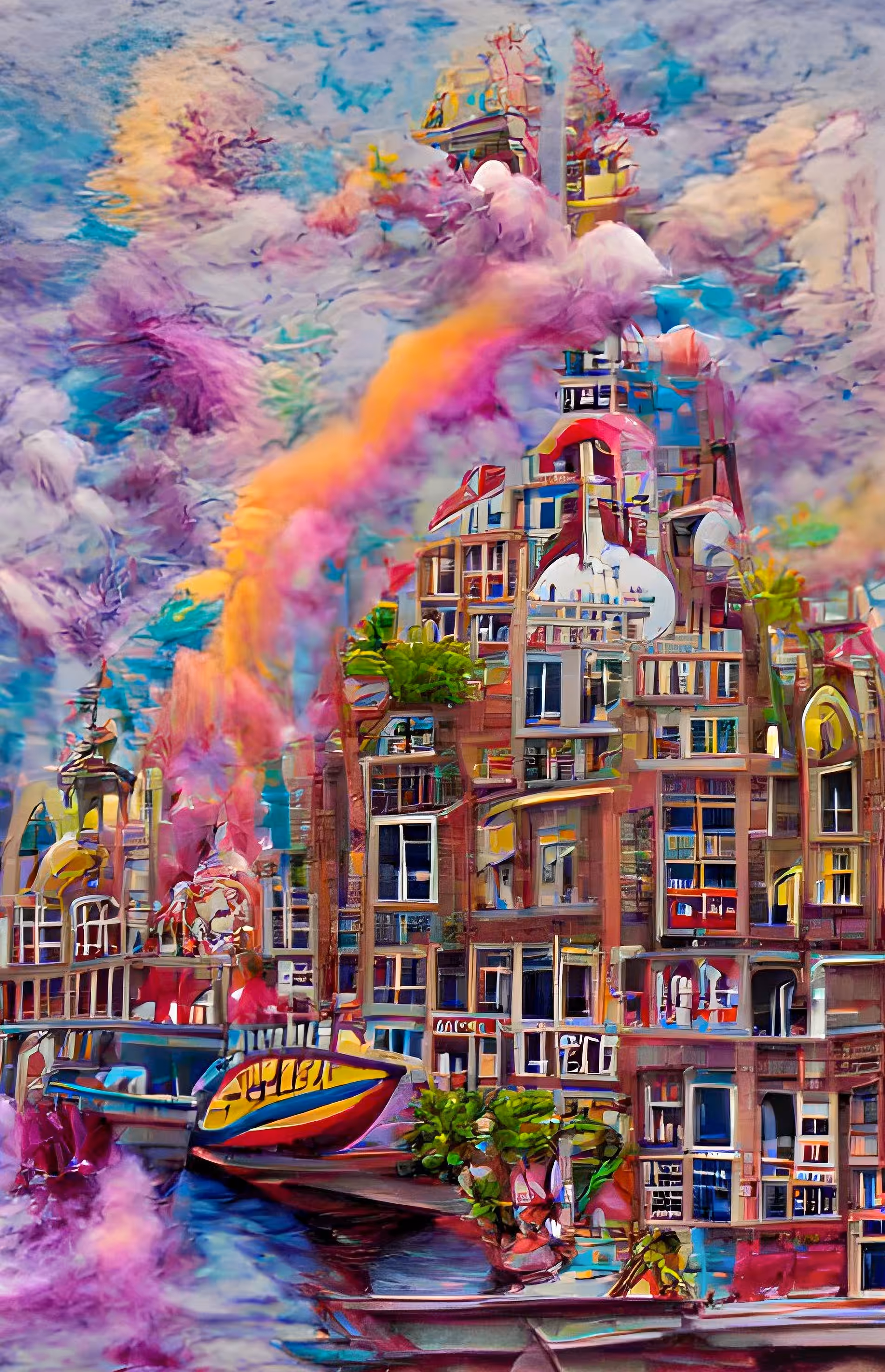 AI Cityscapes - Amsterdam, Netherlands 