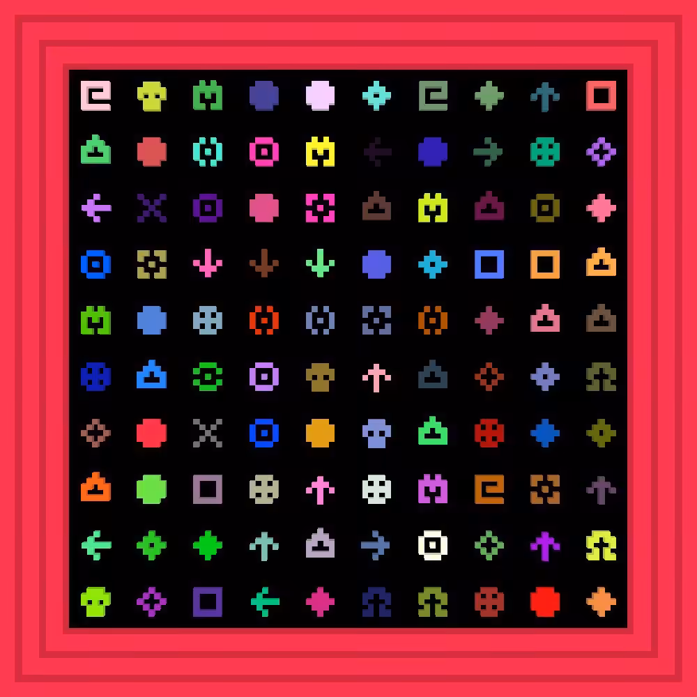 fuck yeah :: Procedural Symbols #484/1000
