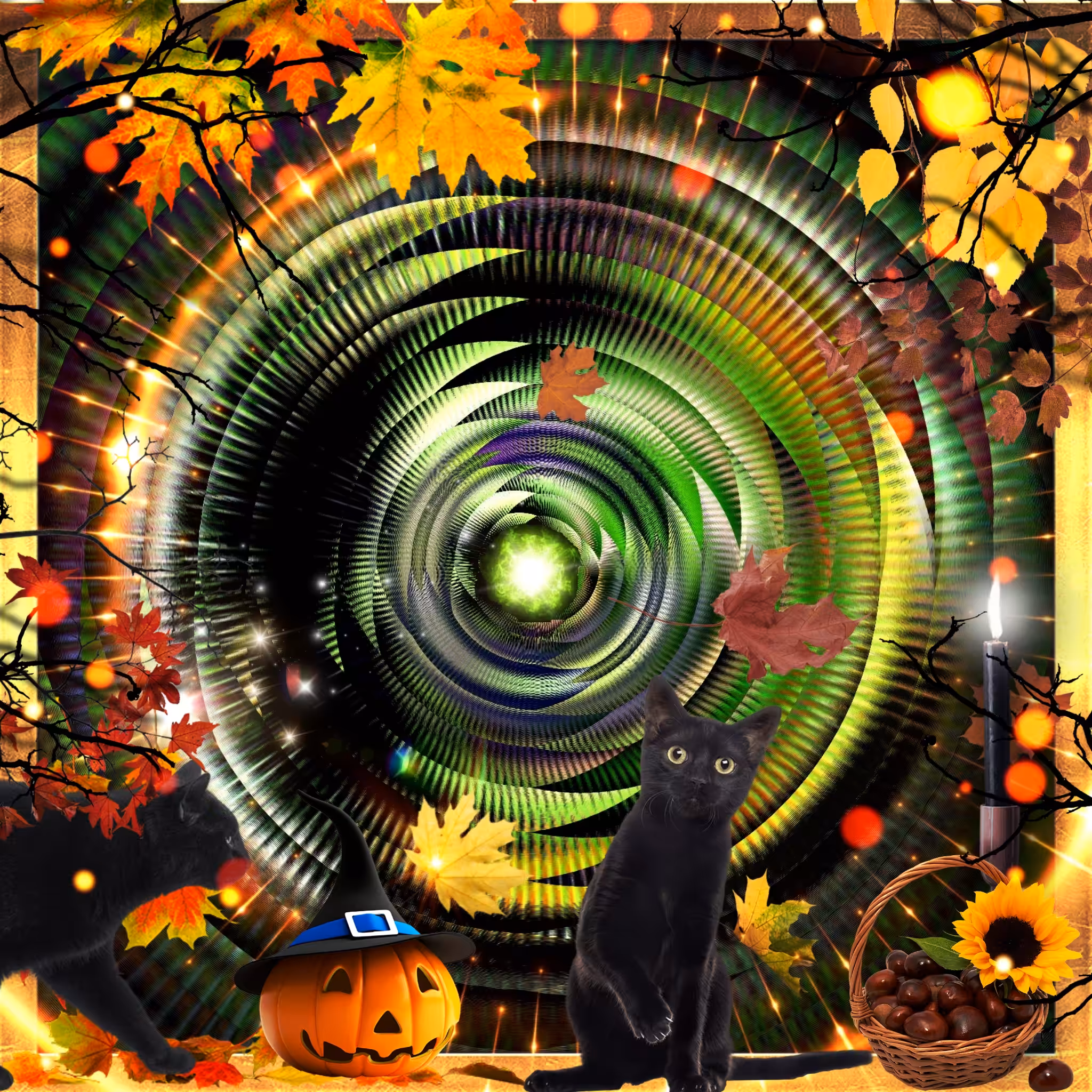 Autumn Cats - Photo Fantasy #14 