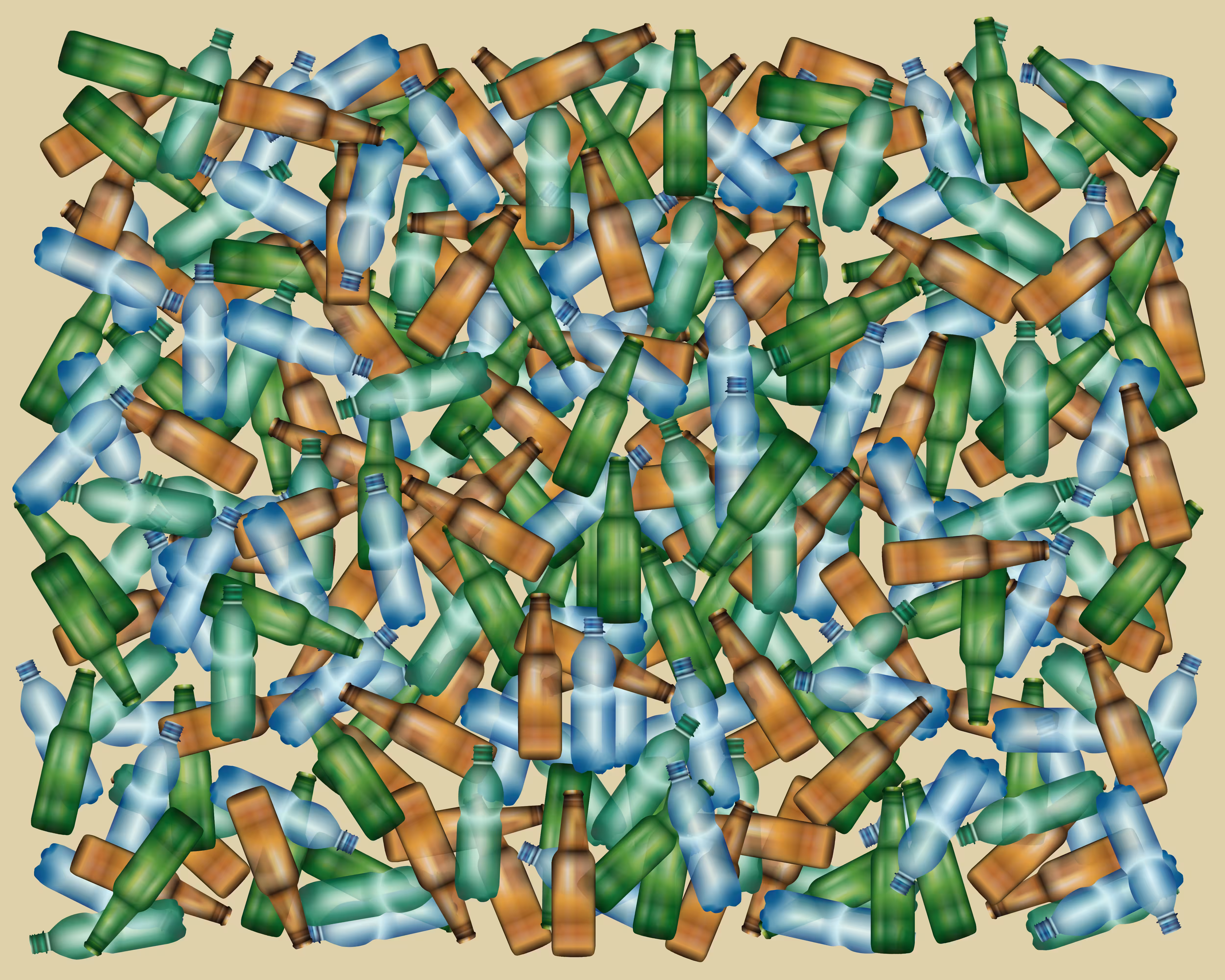 BOTTLES AND BOTTLES