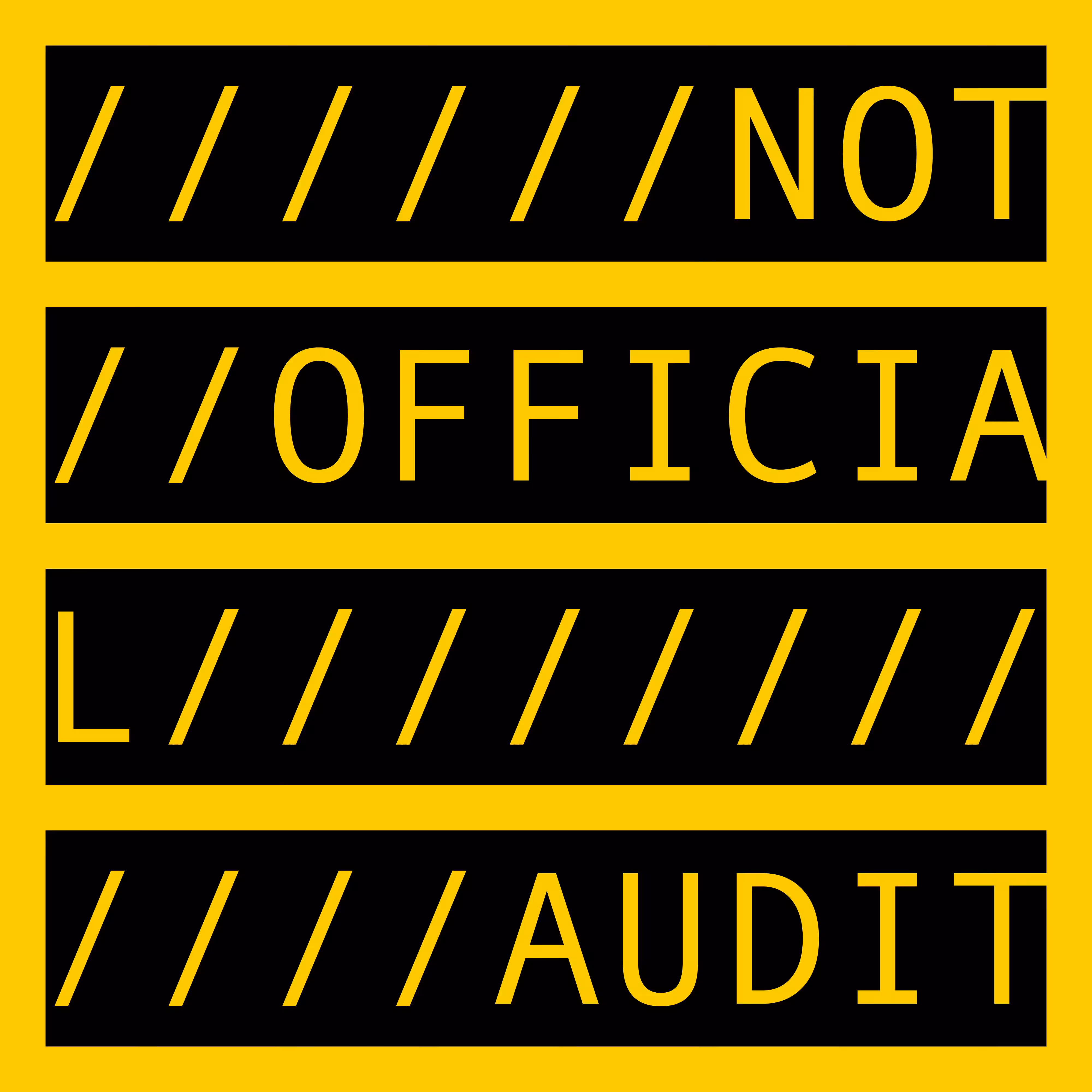 NOT OFFICIAL AUDIT