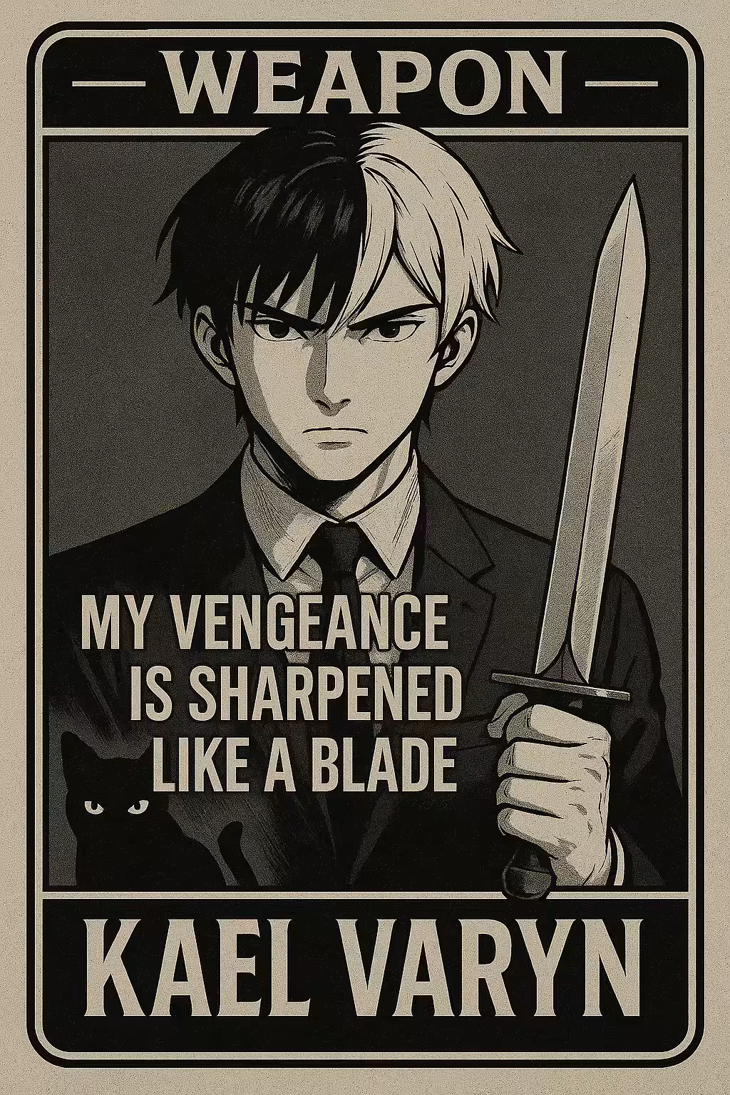 “Weapon Card: KAEL VARYN // Blade of Vengeance”
