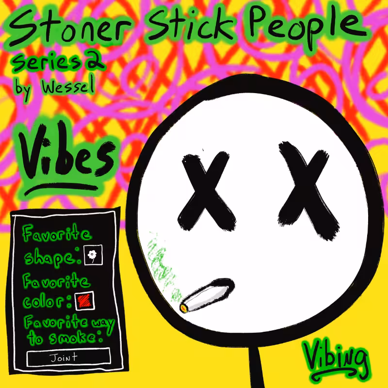 Stoner Stick People Series 2 #6