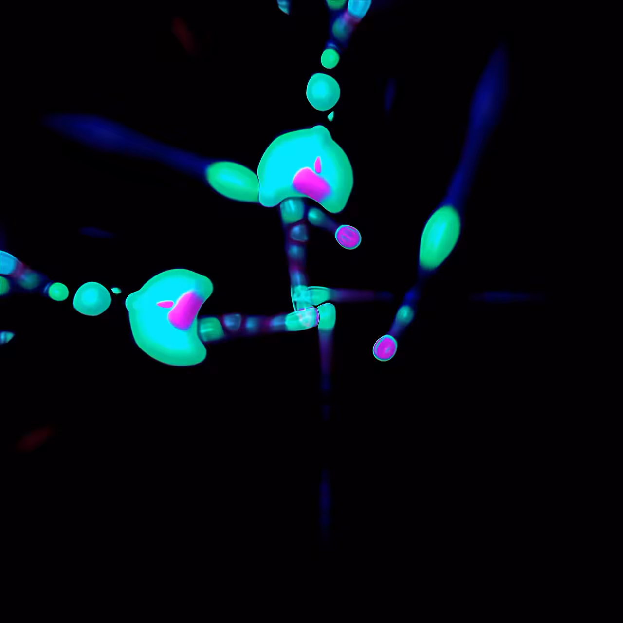 Artificial drops. Proliferation #8