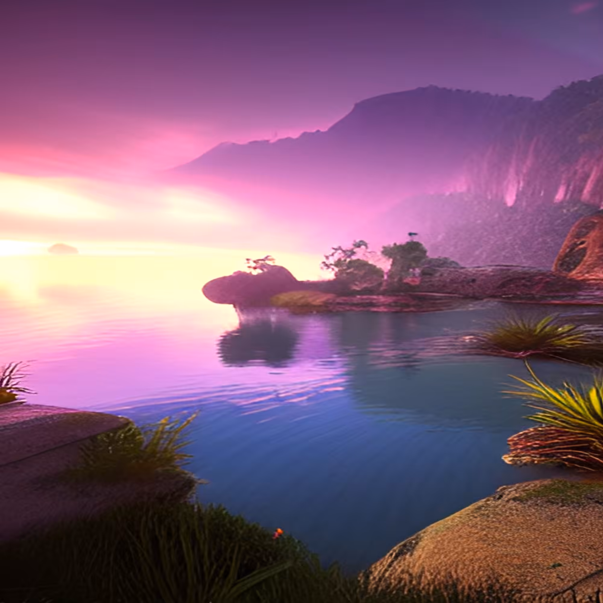 Deep purple lake