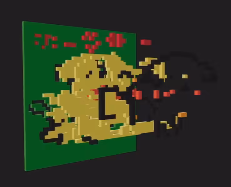 Perspective art, Pikachu 