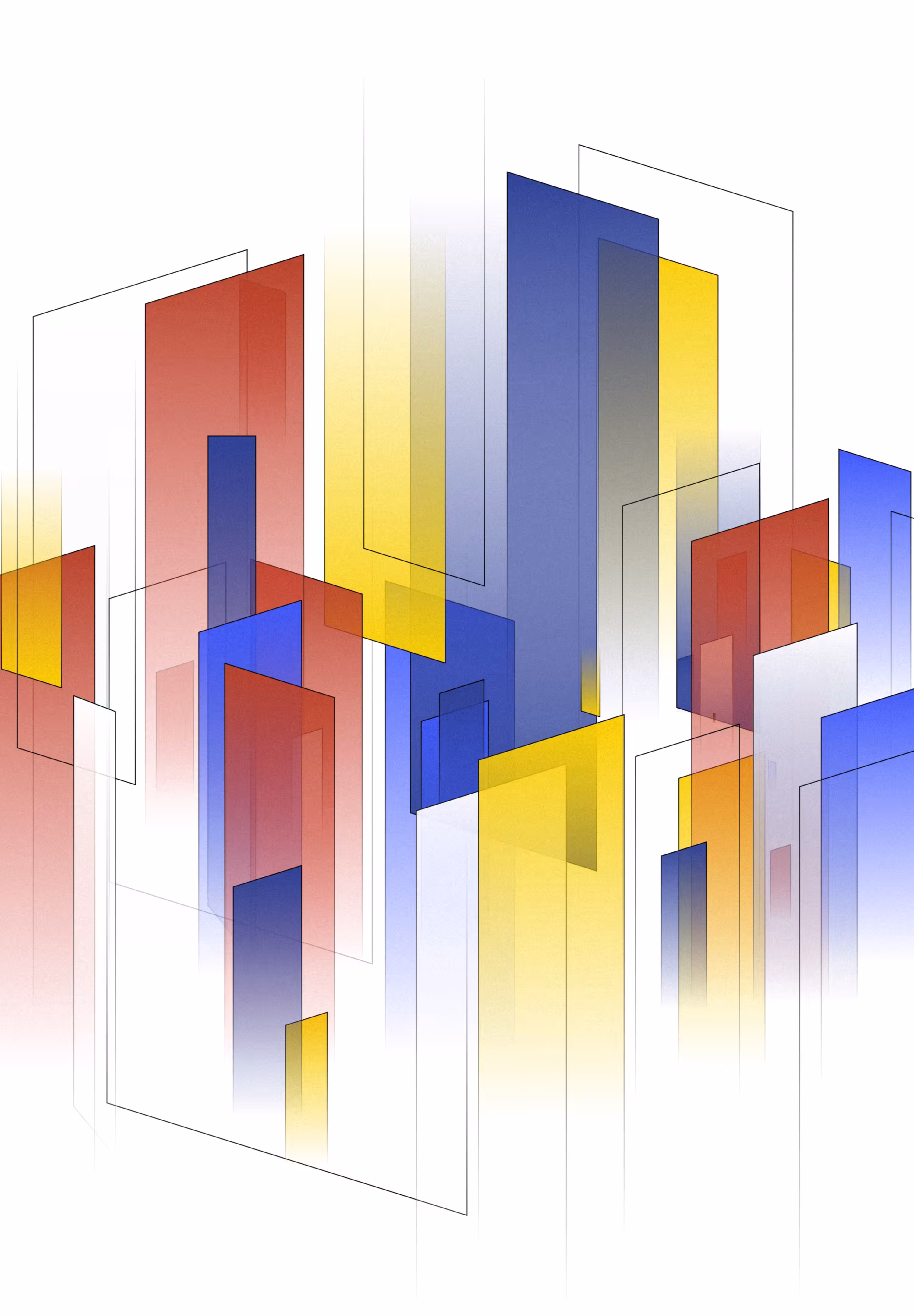 The waltz of Mondrian