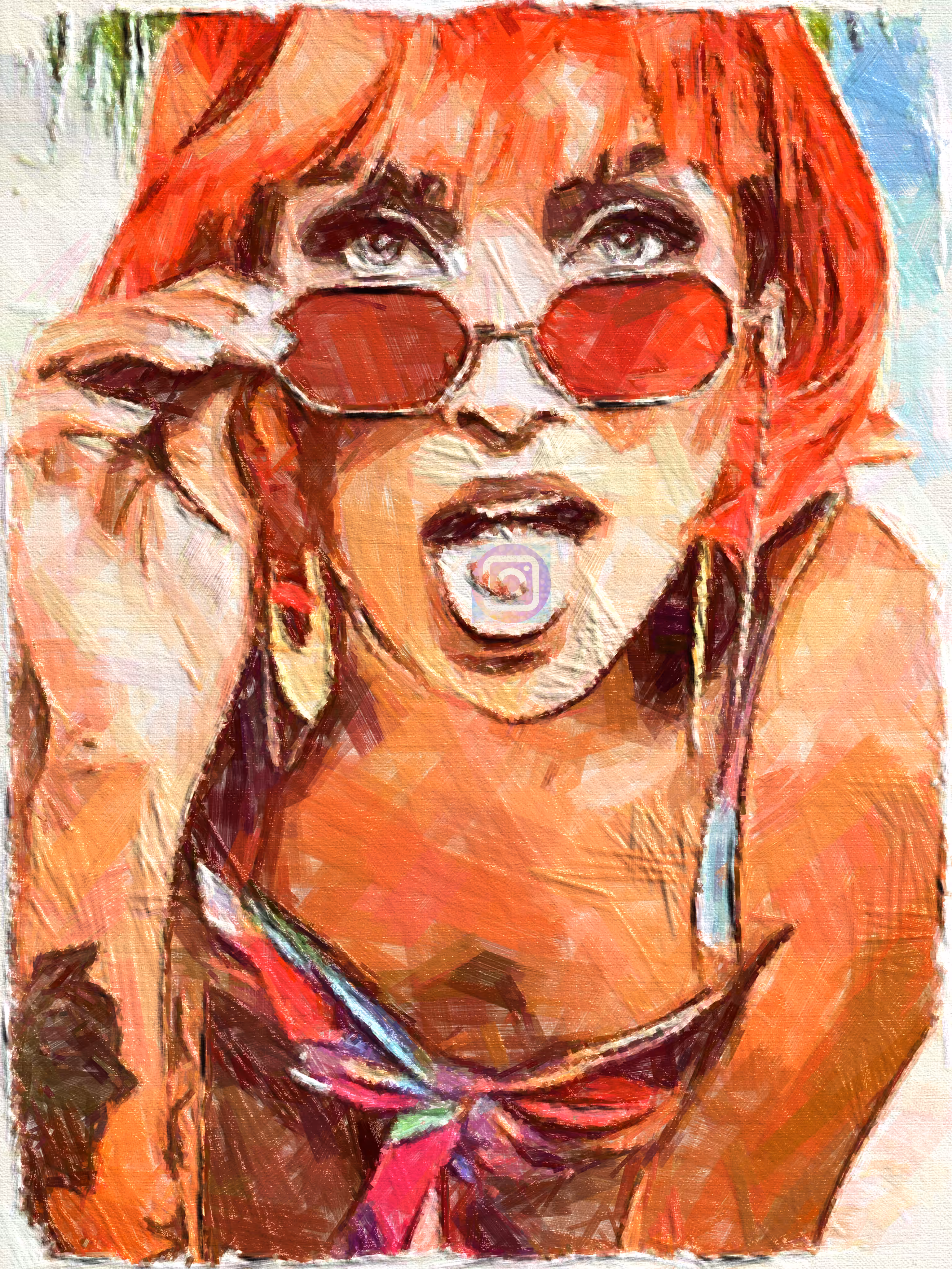 With your tongue out #2 