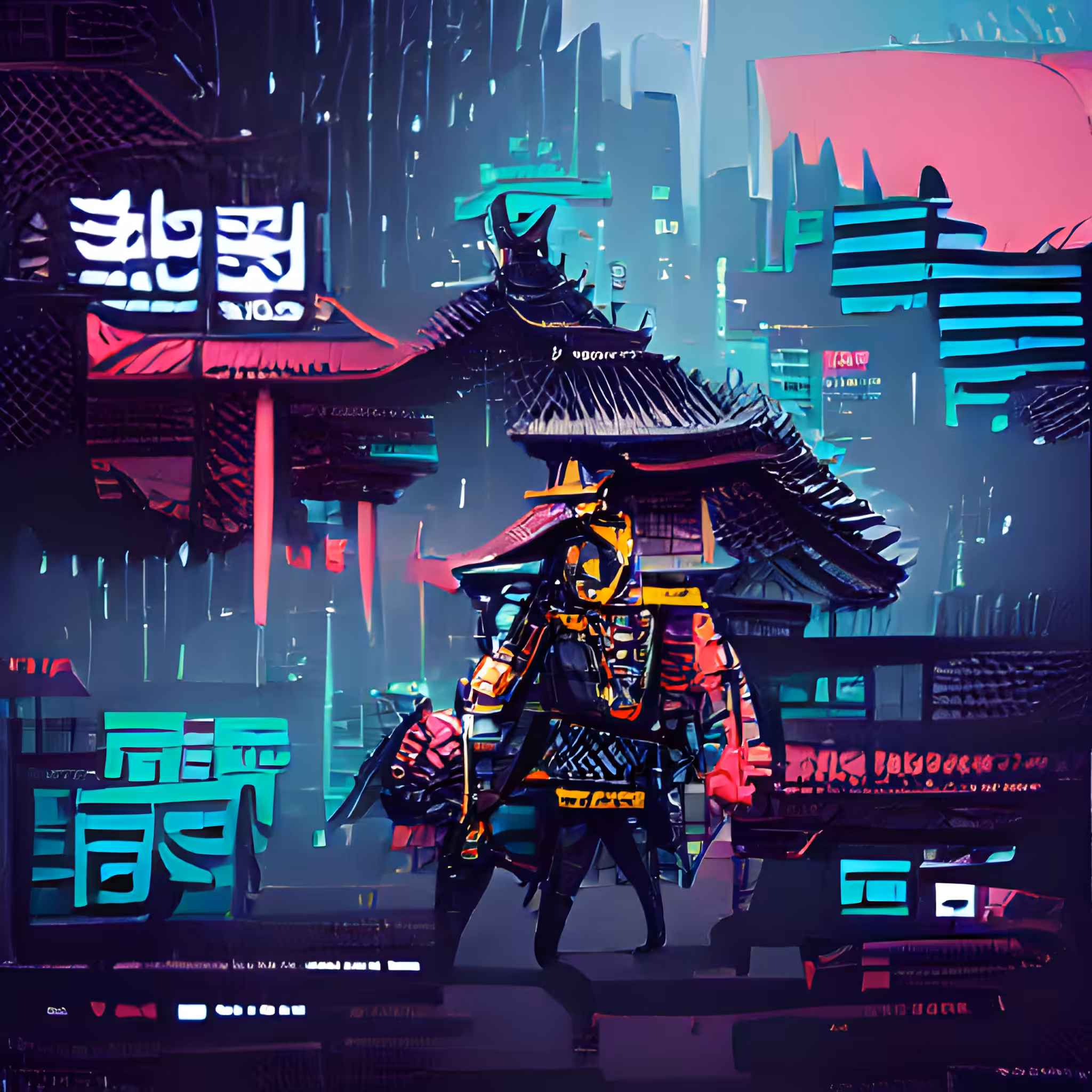 Cyberpunk Samurai #10