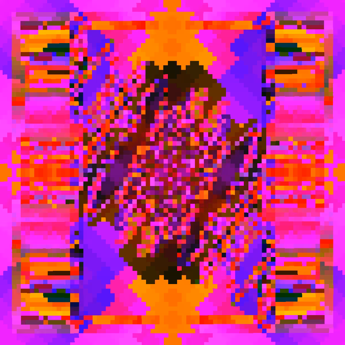 Psychedelic Dance of Pixels #3