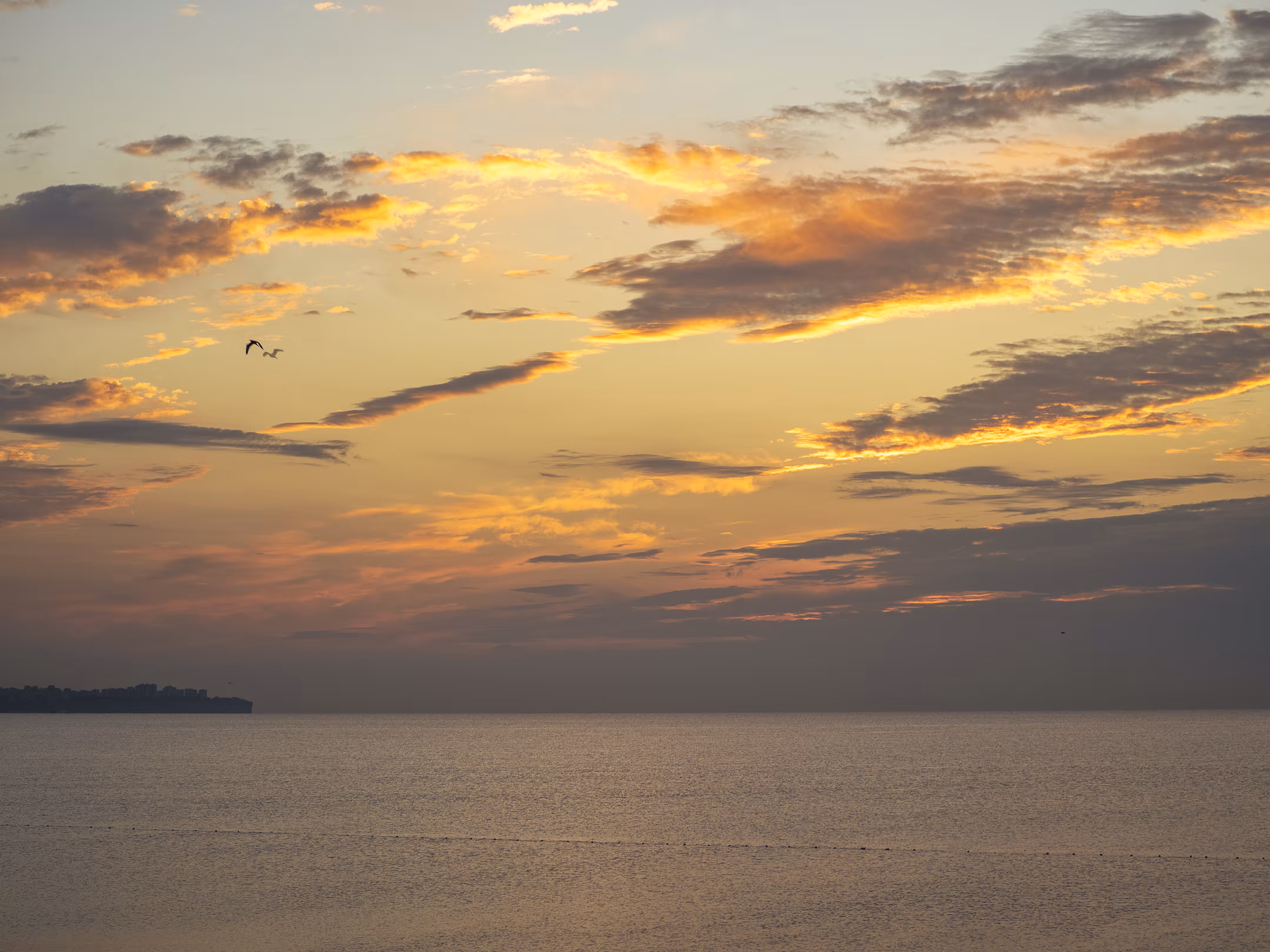 Sunrise over Mediterrenean