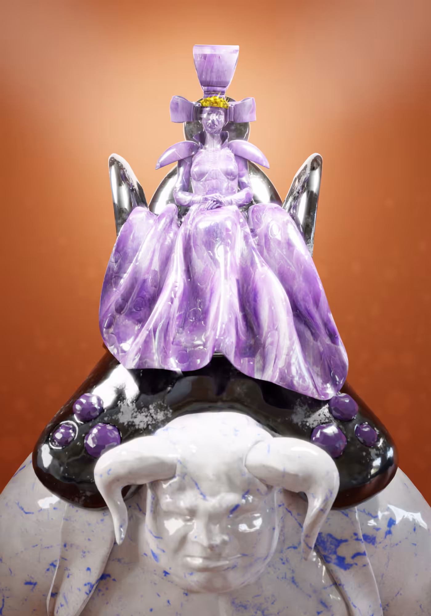 The Dawn Amethyst Queen