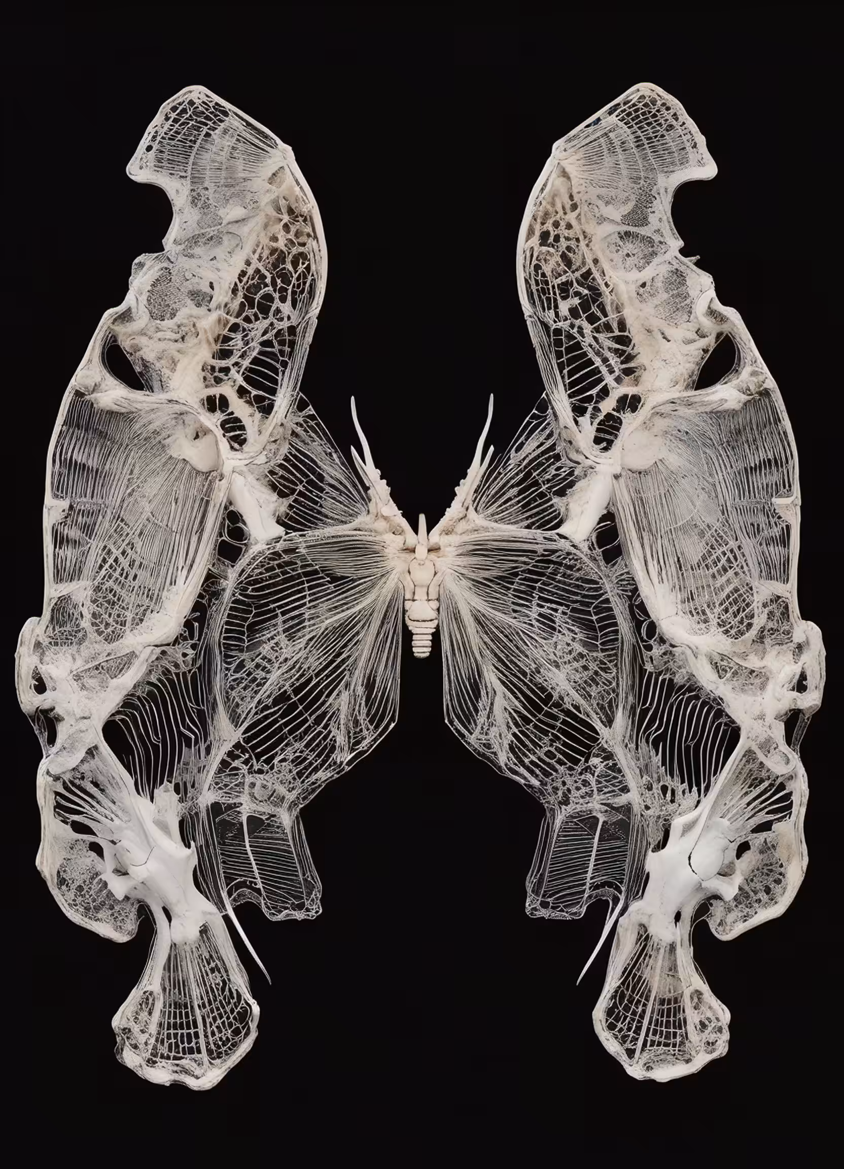 undead moth specimen