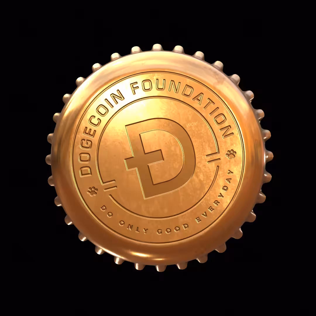 DOGECOIN BOTTLECAP