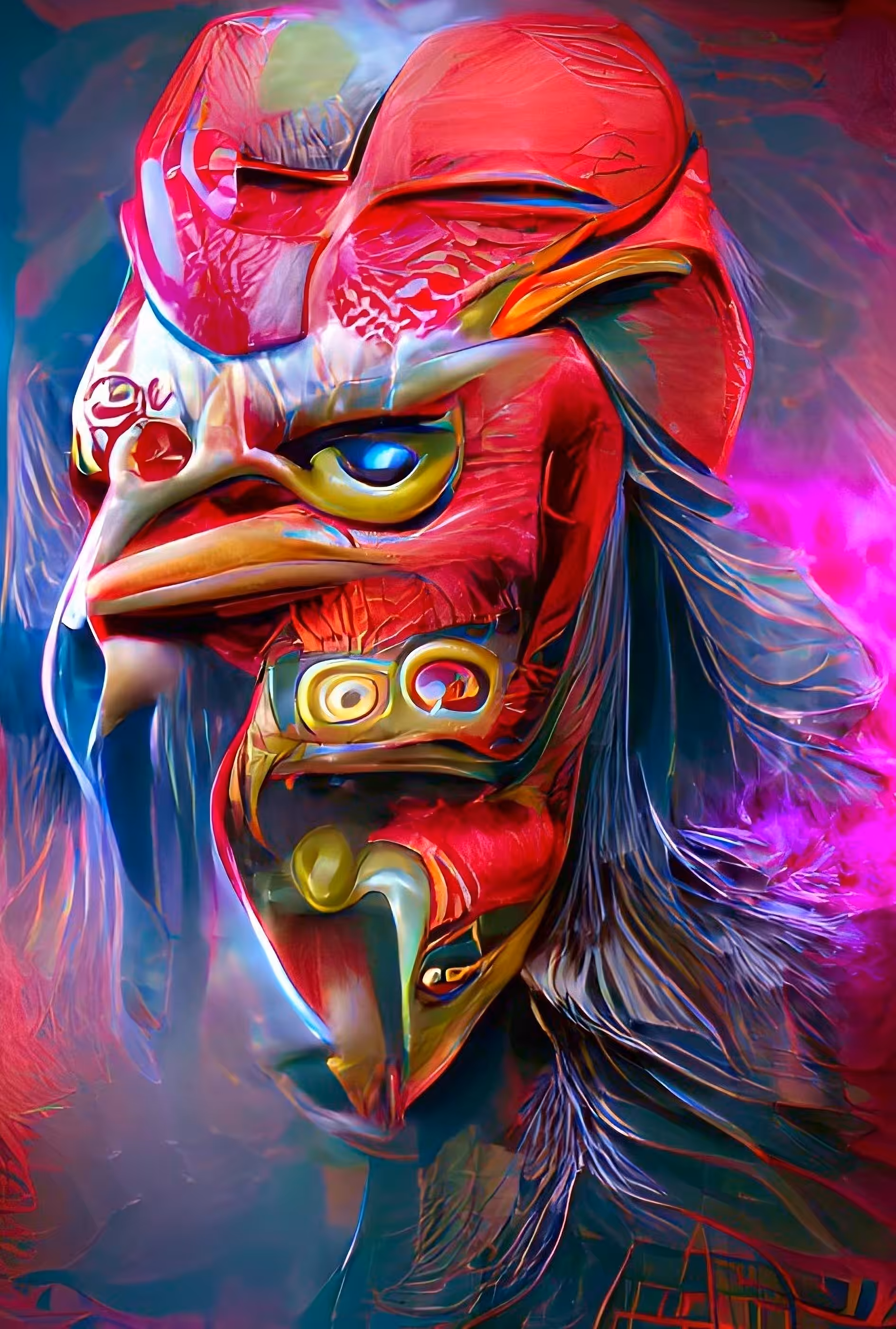 AI Series - Rooster Illusion