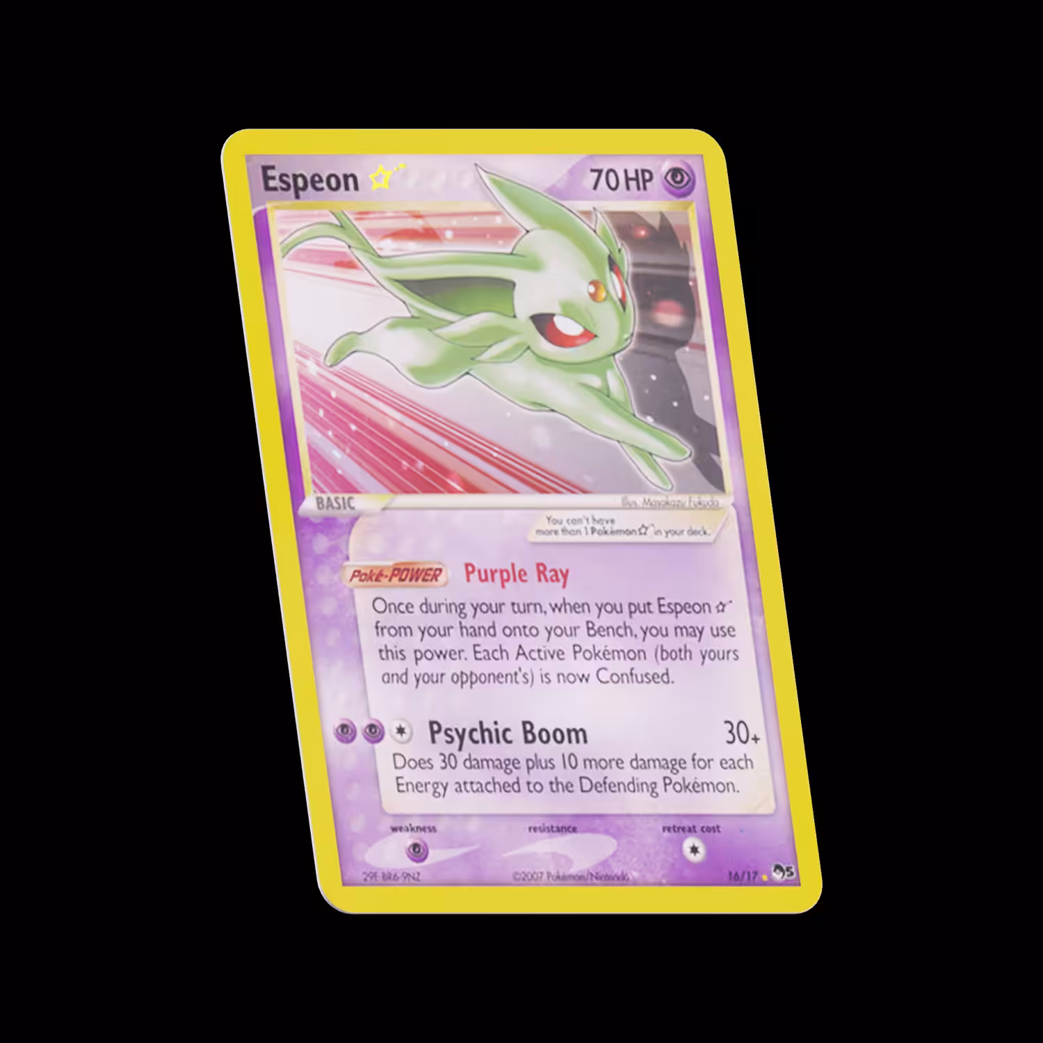 POP Series 5 Espeon Gold Star 16/17