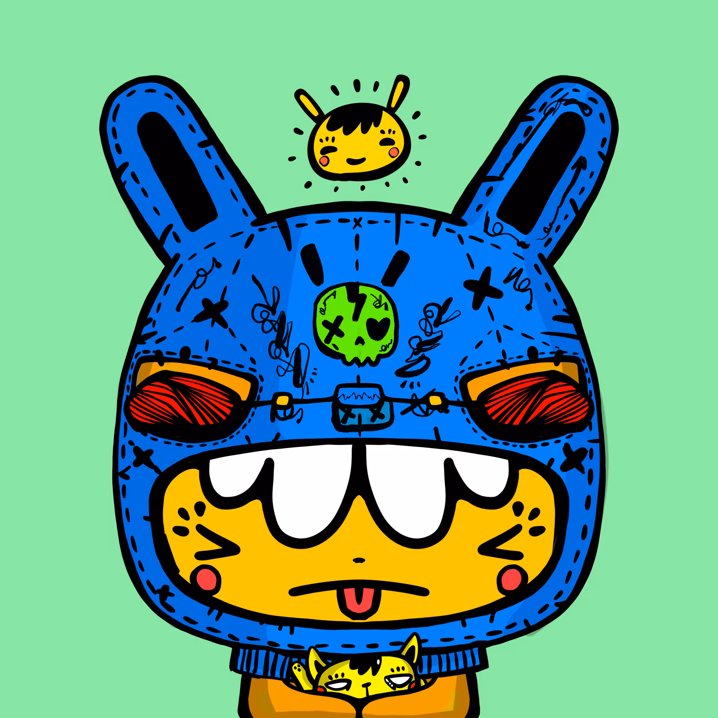 TOKYO PUNKS | BAD BUNNIES: TKP BAD BUNNY #0862
