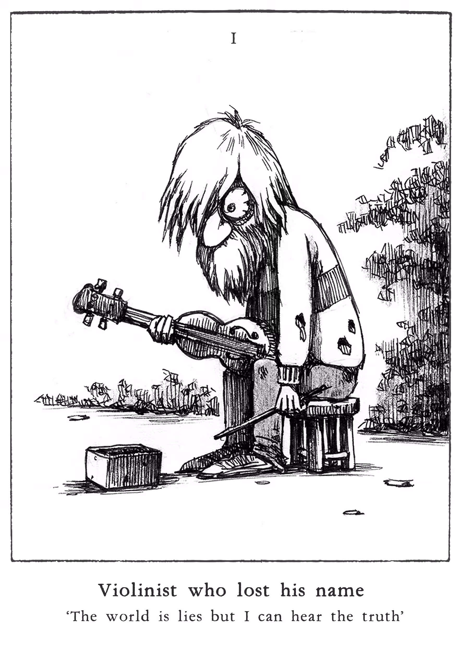 Violinist who lost his name
