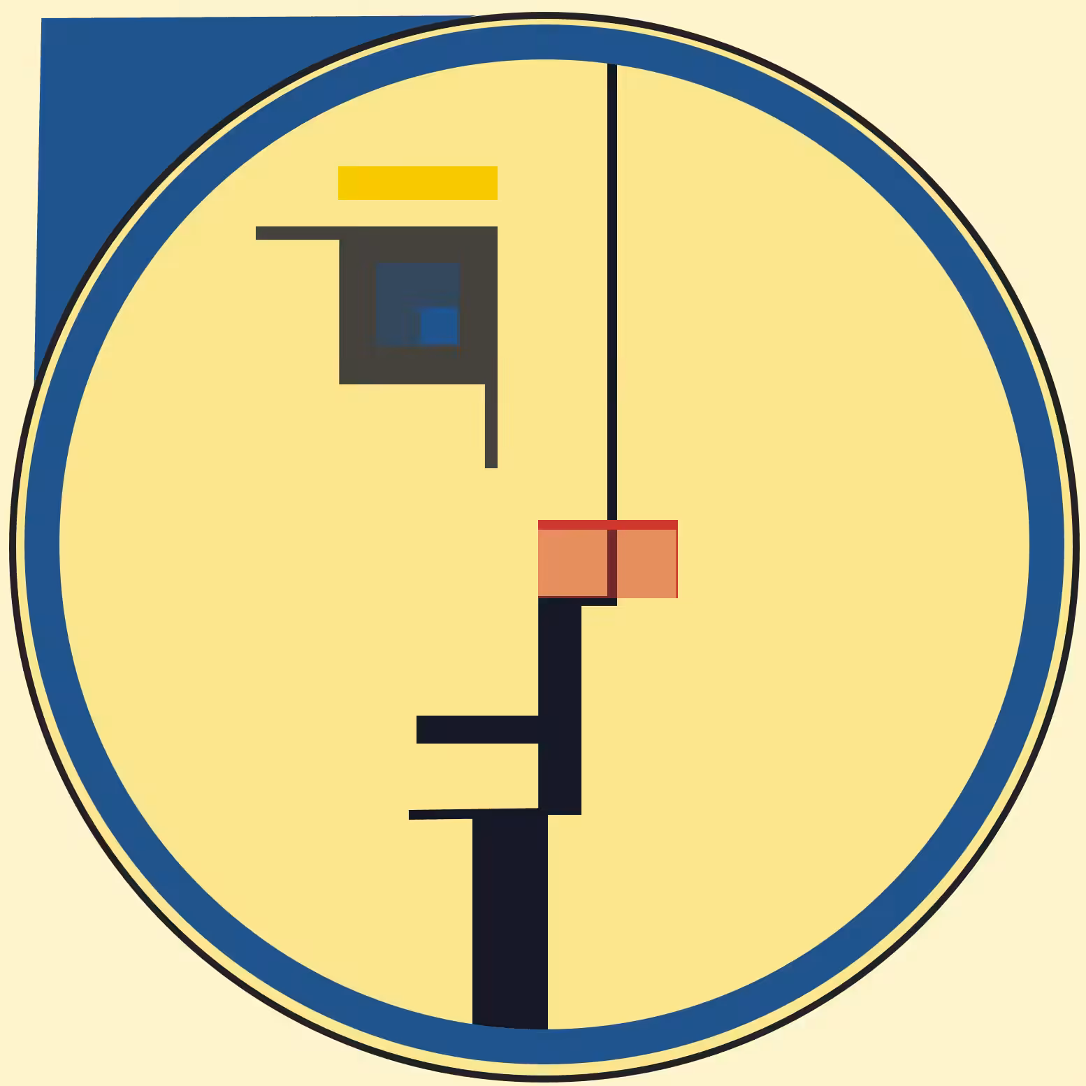 Bauhaus Faces: #012