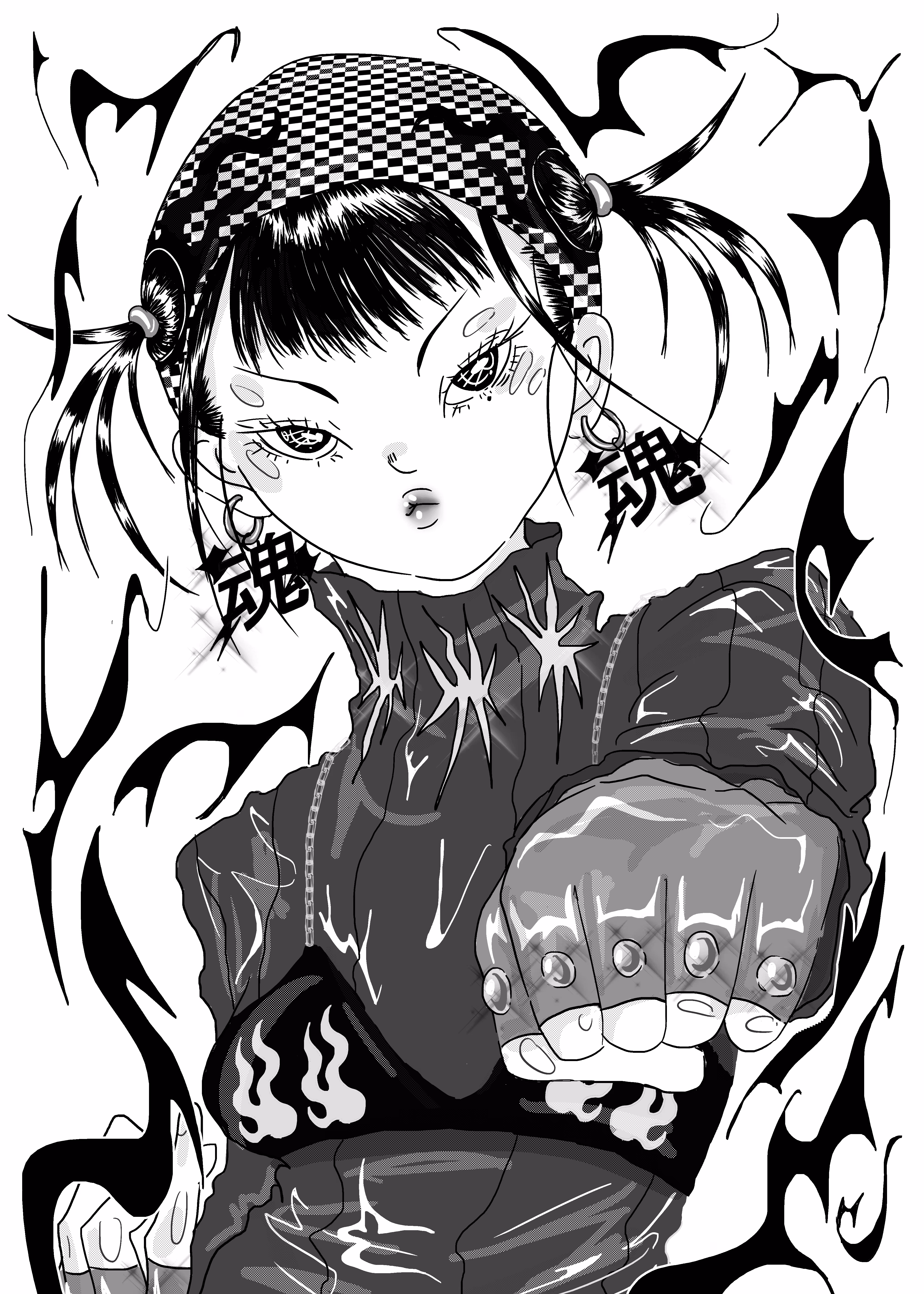 (C) HUNTER {FIGHTER} Code : H.U.N.004
