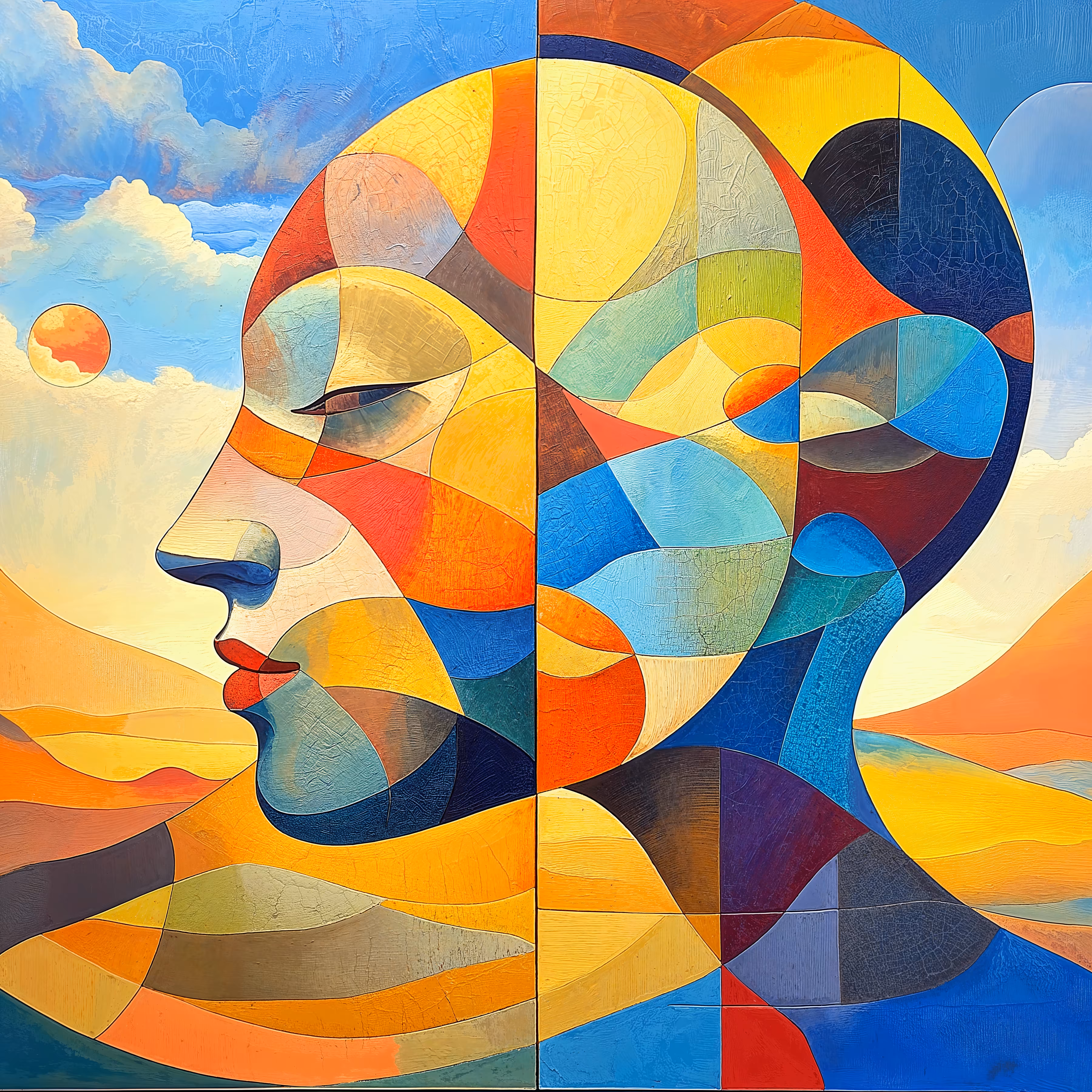 Abstract Cubist-Surrealist #10